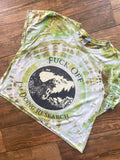 Fuck Off, I'm Doing Research Wizard Tie Dye Crop Top (Men's Medium)