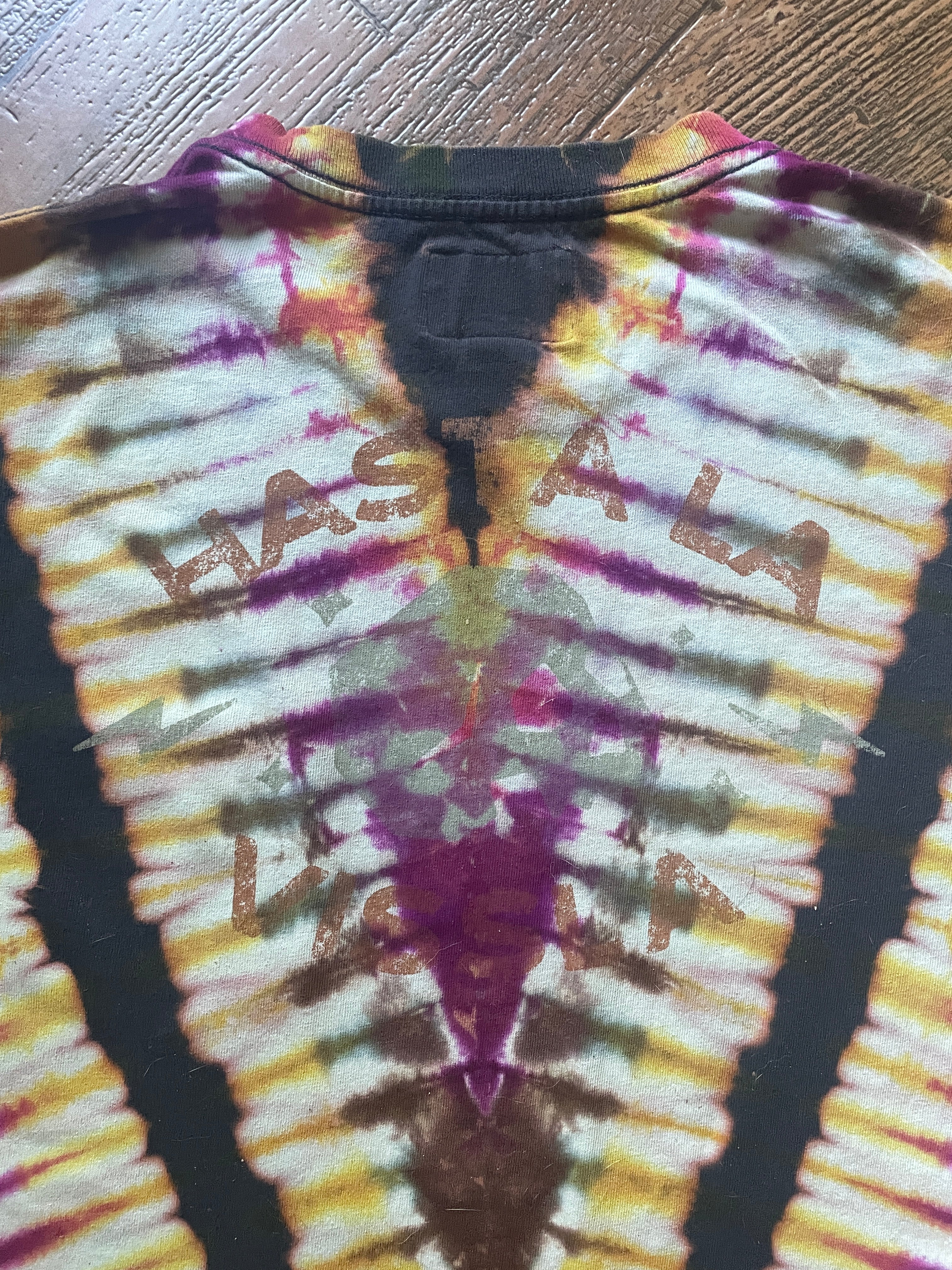 Hasta La Vissla Handmade Tie Dye Crop Top (Men's Medium)