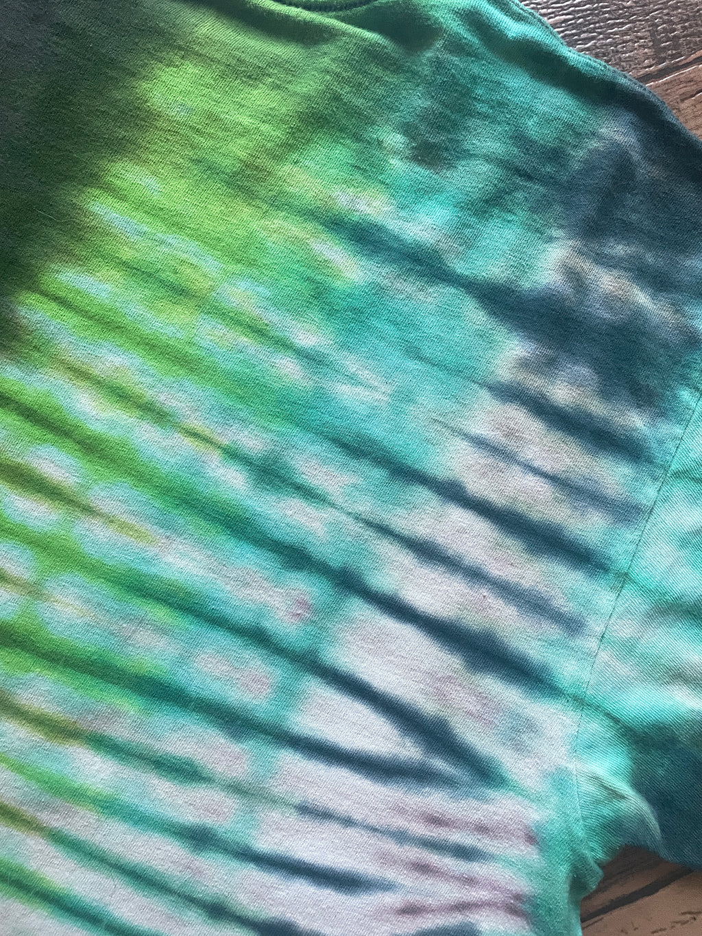 5050 BMX Handmade Tie Dye Crop Top (Men's XL)