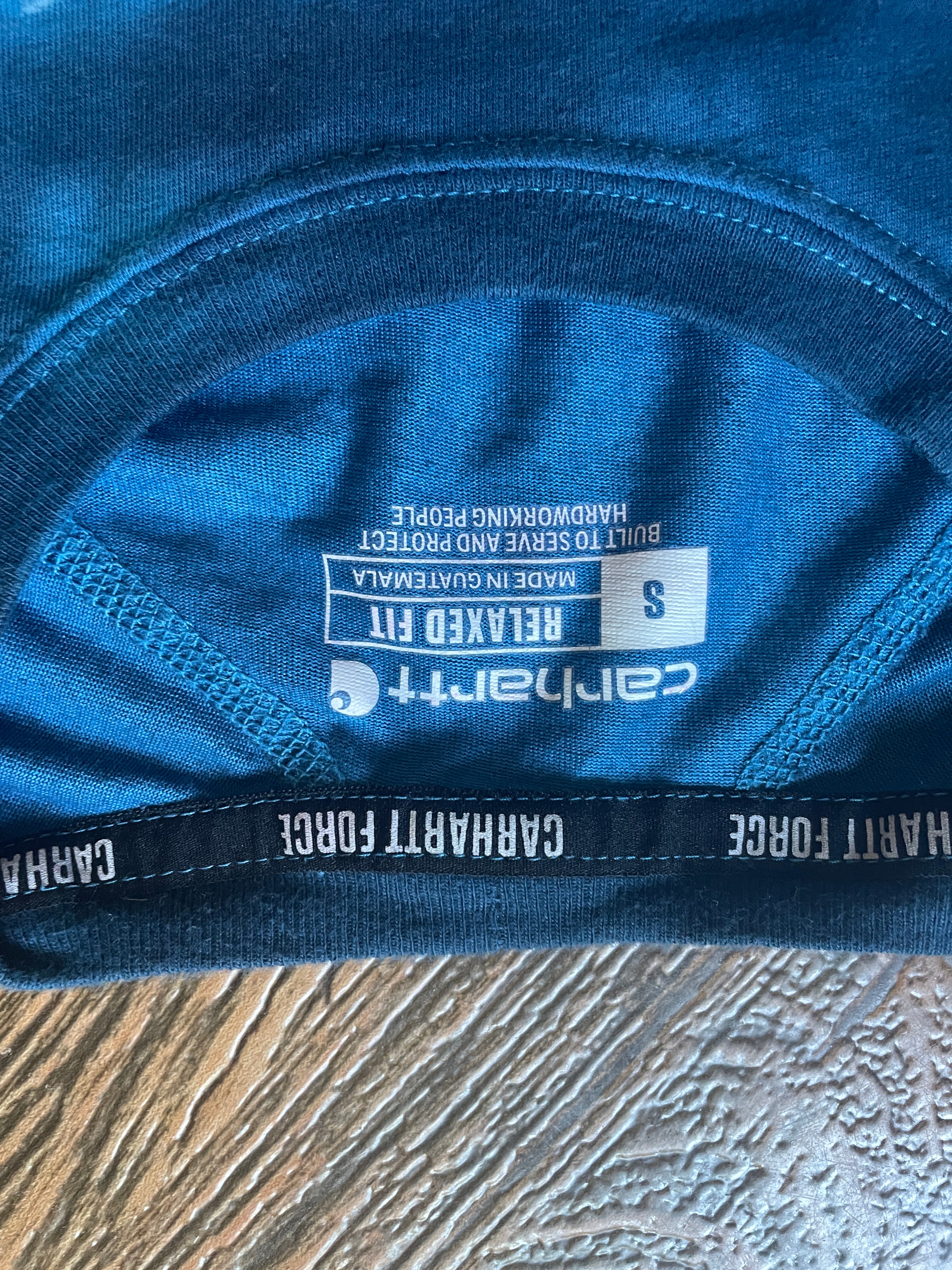 Carhartt Peonies Hand-Tie Dyed Long Sleeve T-Shirt (Men's Small)