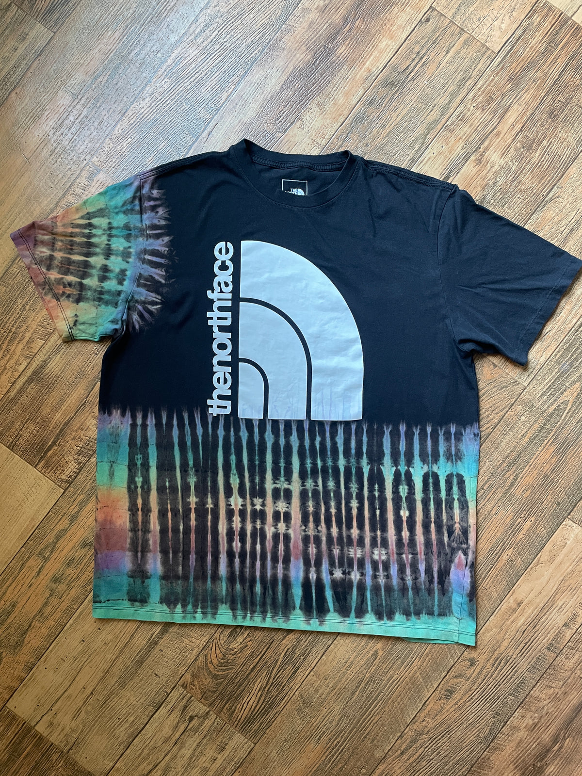 The North Face Reverse Tie Dye Short Sleeve T-Shirt | Men's XL