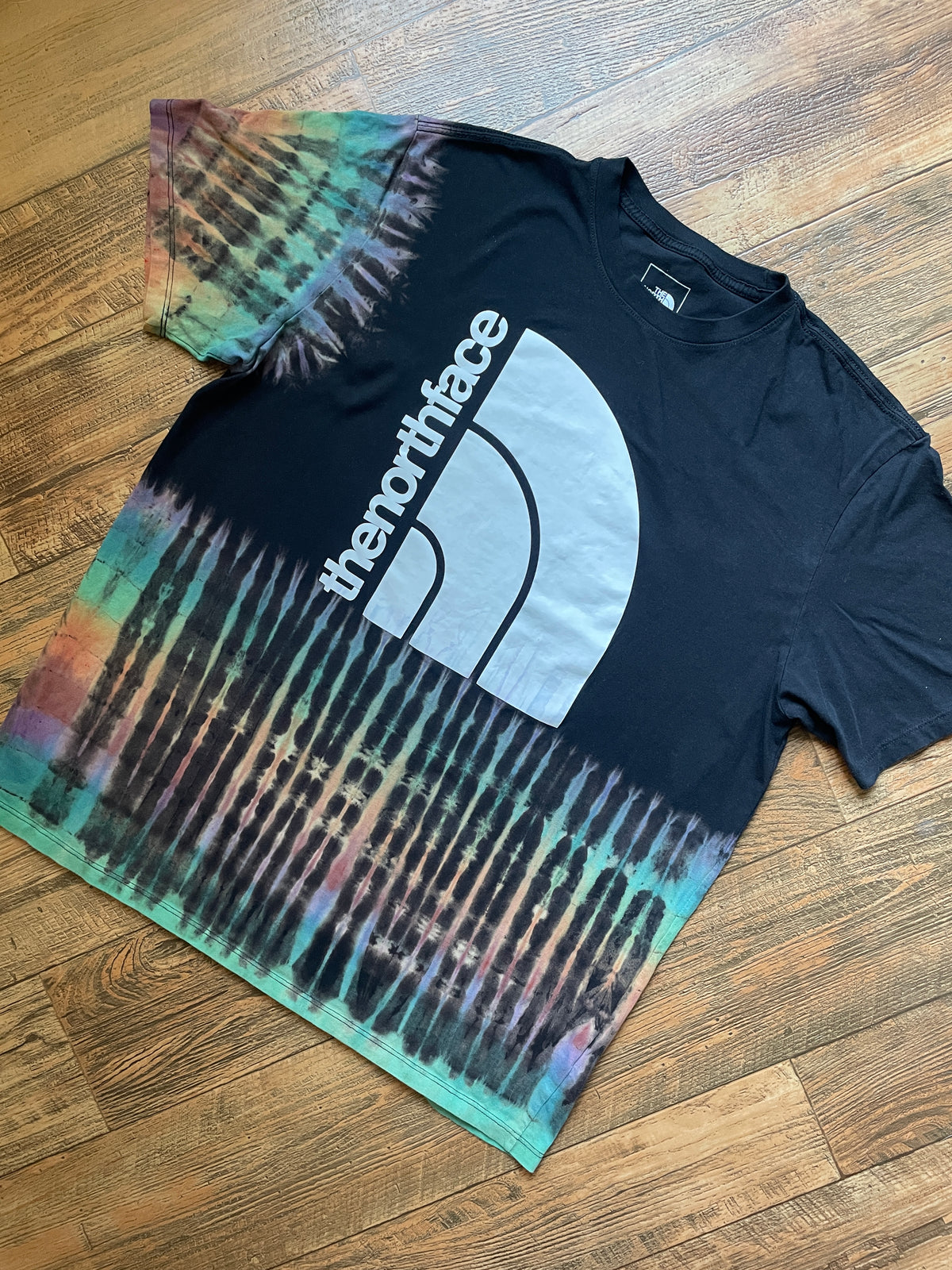 The North Face Reverse Tie Dye Short Sleeve T-Shirt | Men's XL