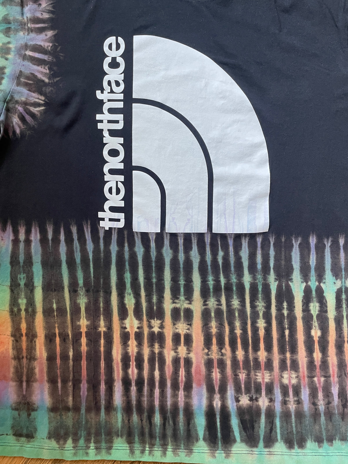 The North Face Reverse Tie Dye Short Sleeve T-Shirt | Men's XL