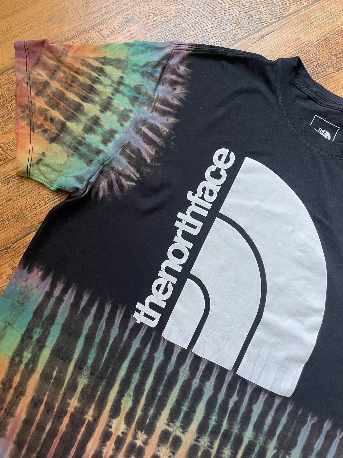 The North Face Reverse Tie Dye Short Sleeve T-Shirt | Men's XL