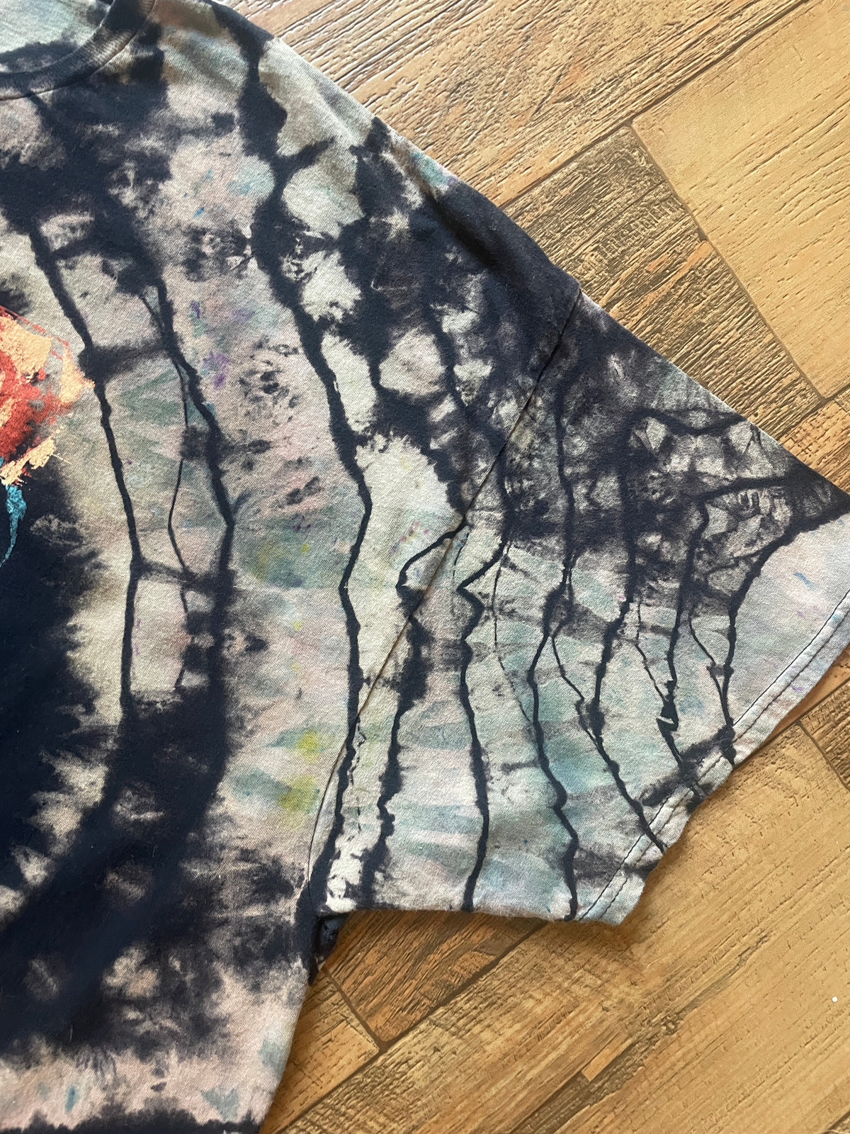 Halloween II Michael Myers Reverse Tie Dye Short Sleeve T-Shirt | Men's 3XL