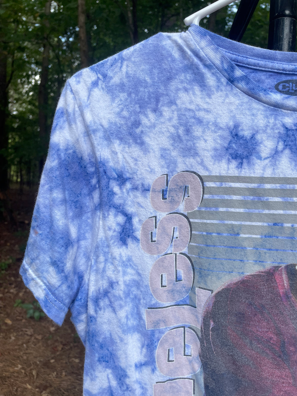 Clueless Murray (Donald Faison) Pastel Purple Tie Dye Short Sleeve T-Shirt (Men's Medium)