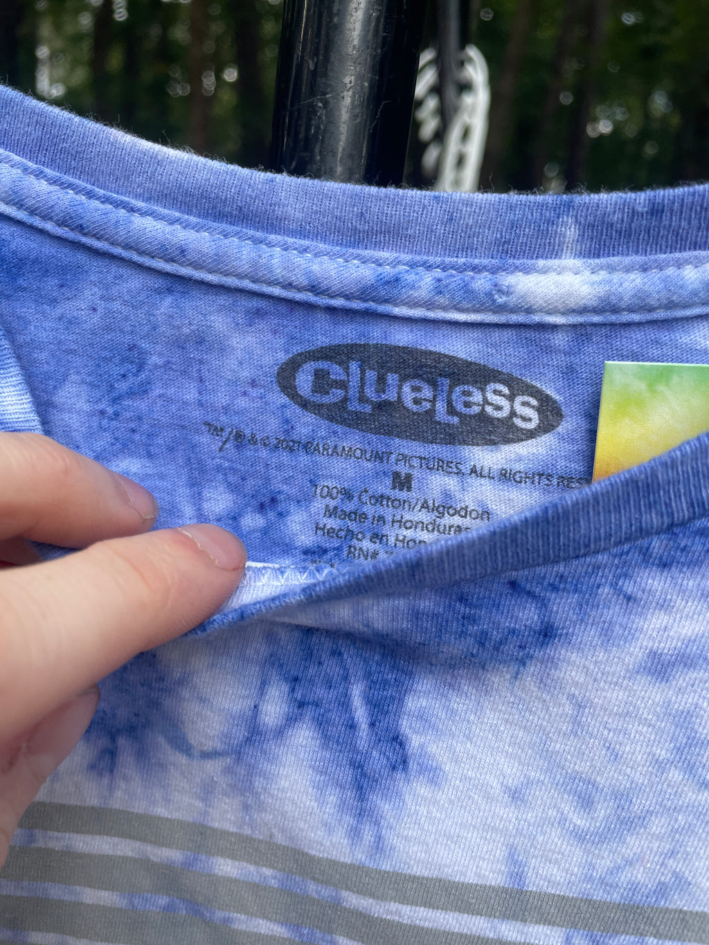 Clueless Murray (Donald Faison) Pastel Purple Tie Dye Short Sleeve T-Shirt (Men's Medium)