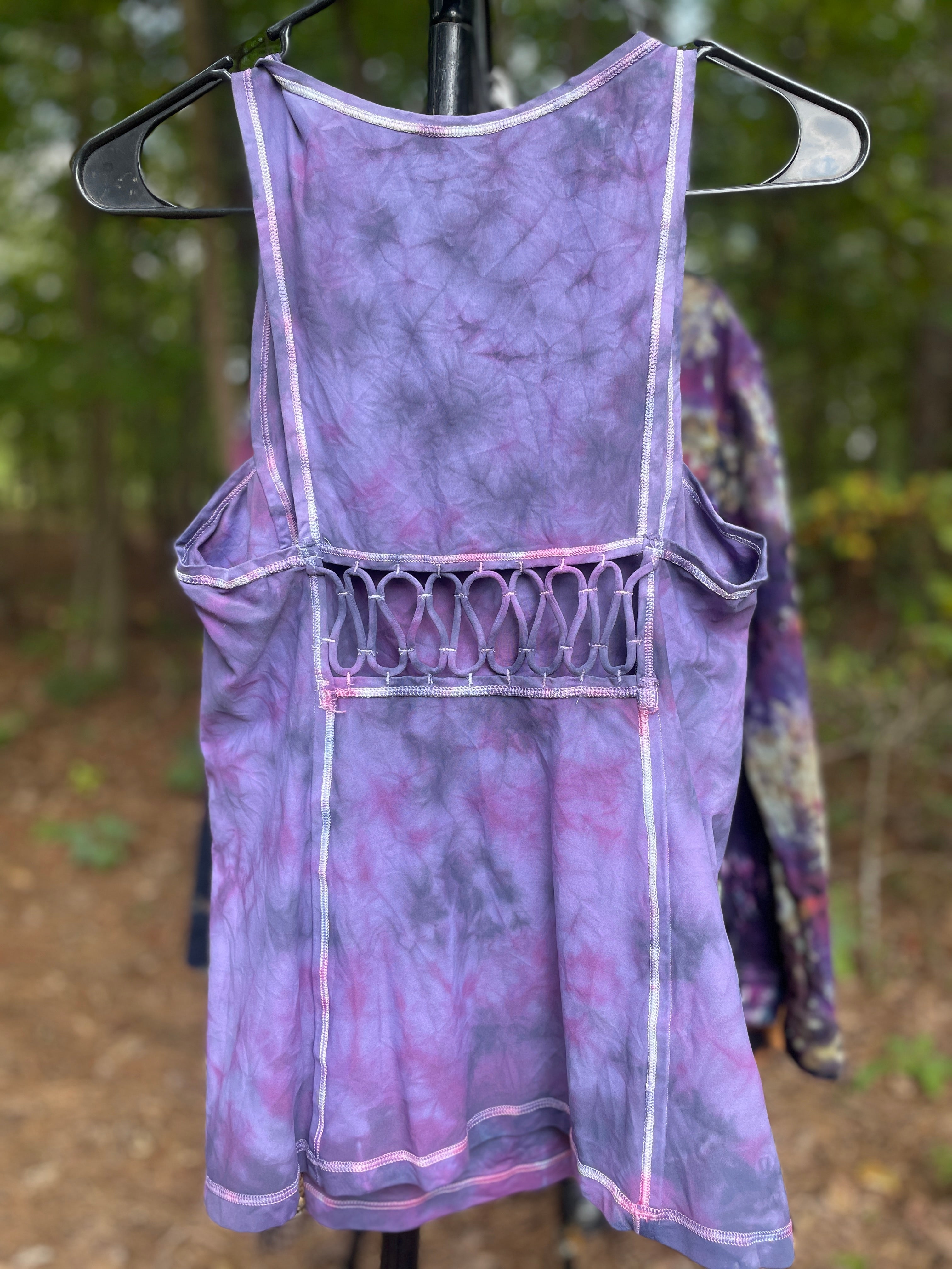 Women's Medium Climbing Shoe Tie Dye Tank Top