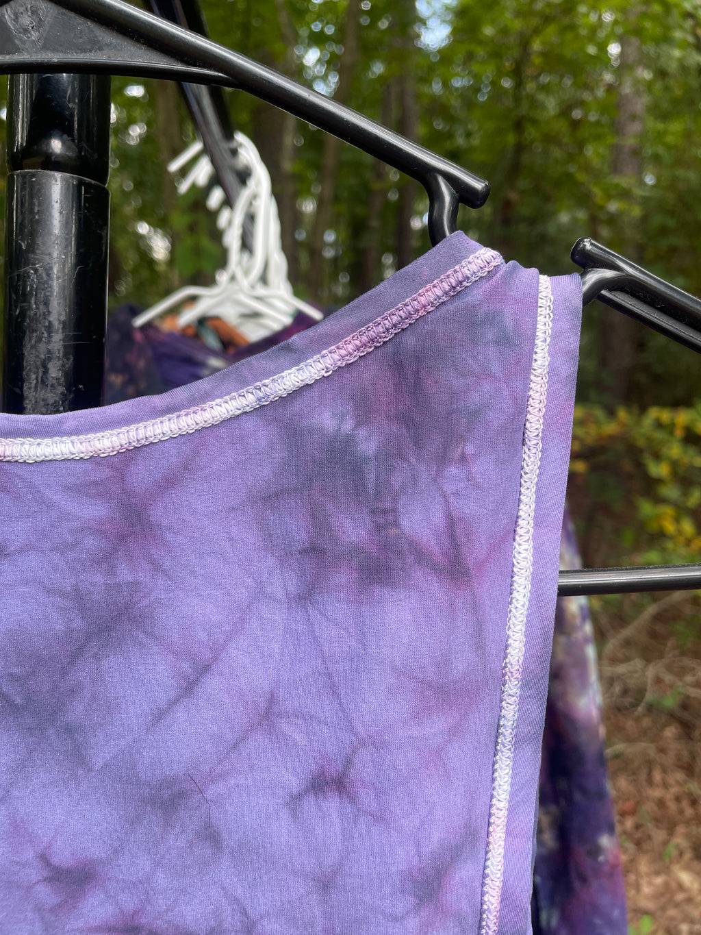 Women's Medium Climbing Shoe Tie Dye Tank Top