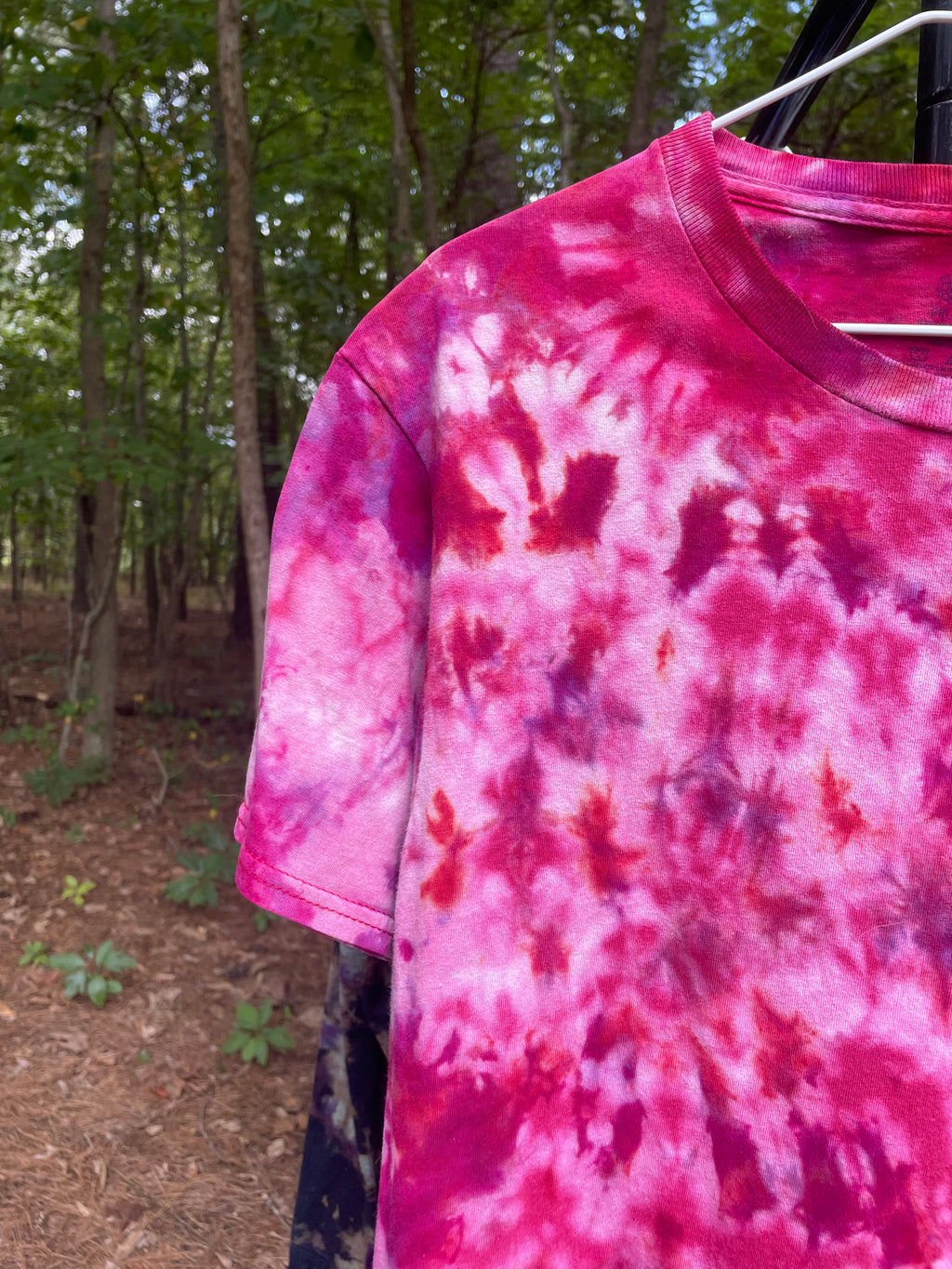 Men's Medium Climbing Shoe Tie Dye Short Sleeve T-Shirt