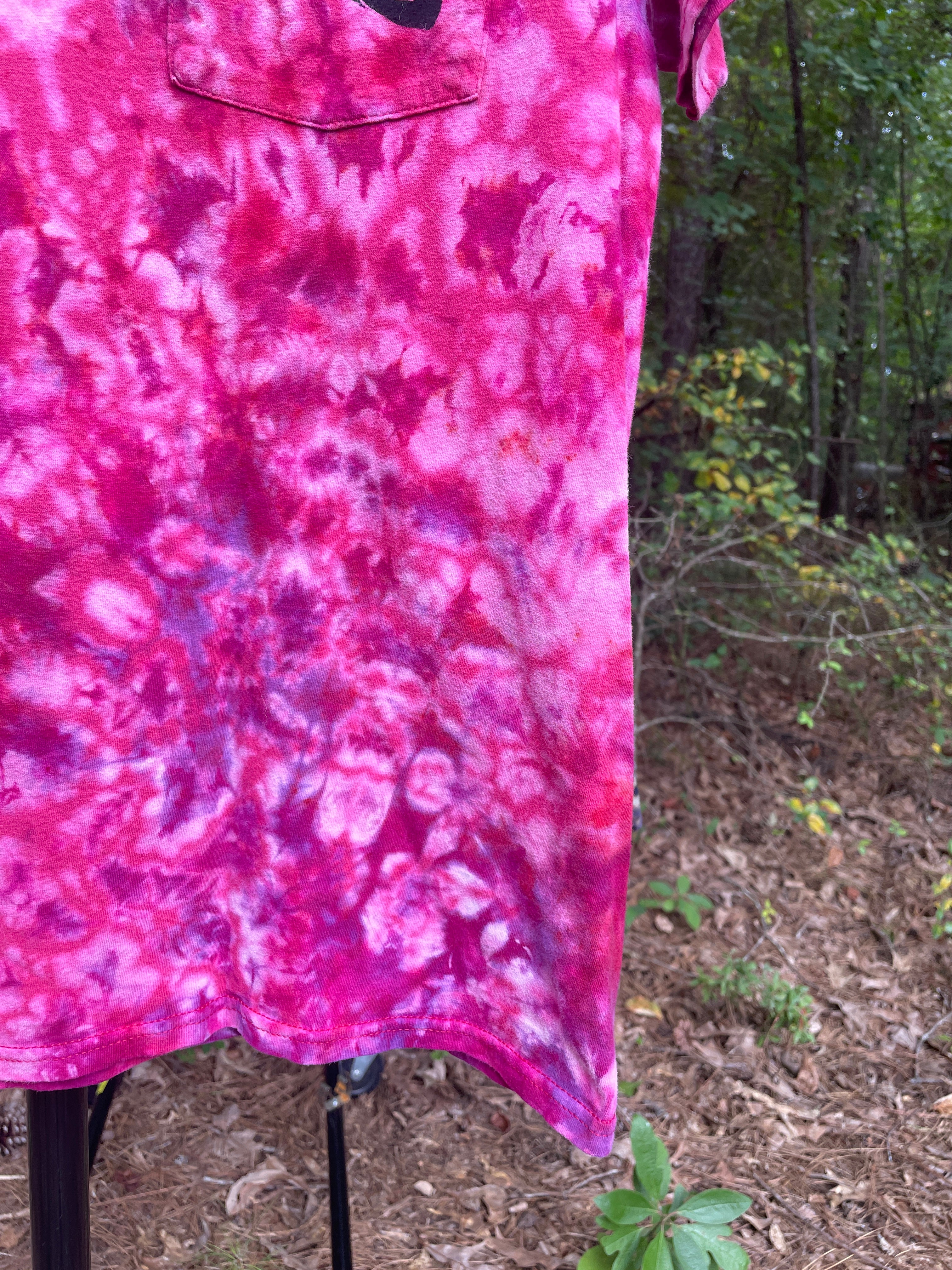 Men's Medium Climbing Shoe Tie Dye Short Sleeve T-Shirt