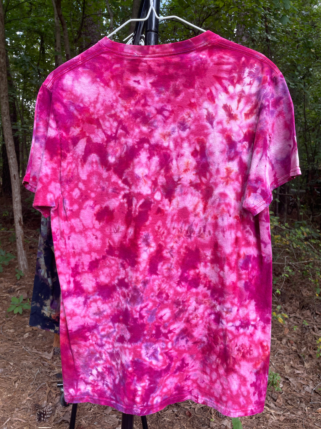 Men's Medium Climbing Shoe Tie Dye Short Sleeve T-Shirt