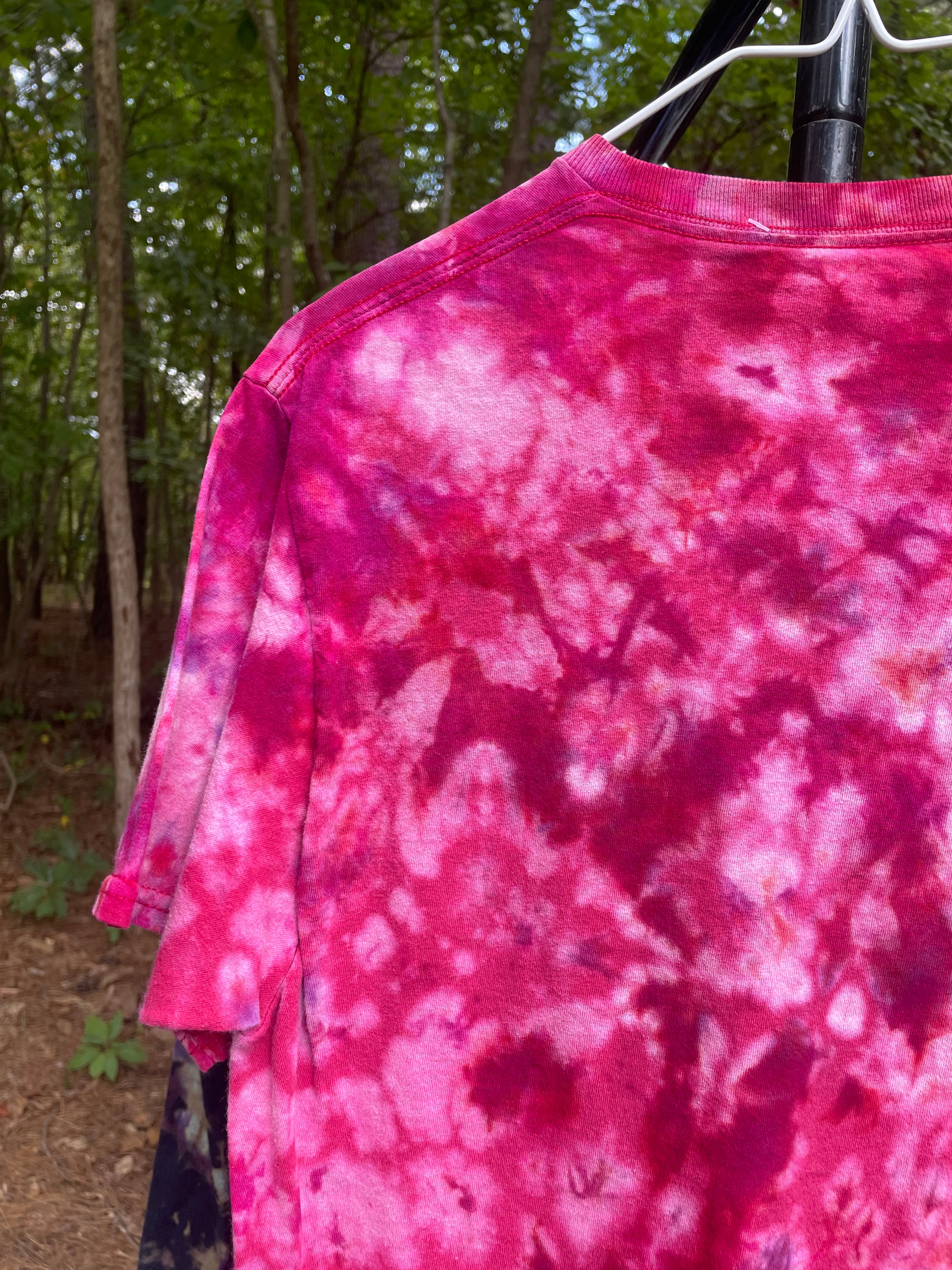 Men's Medium Climbing Shoe Tie Dye Short Sleeve T-Shirt