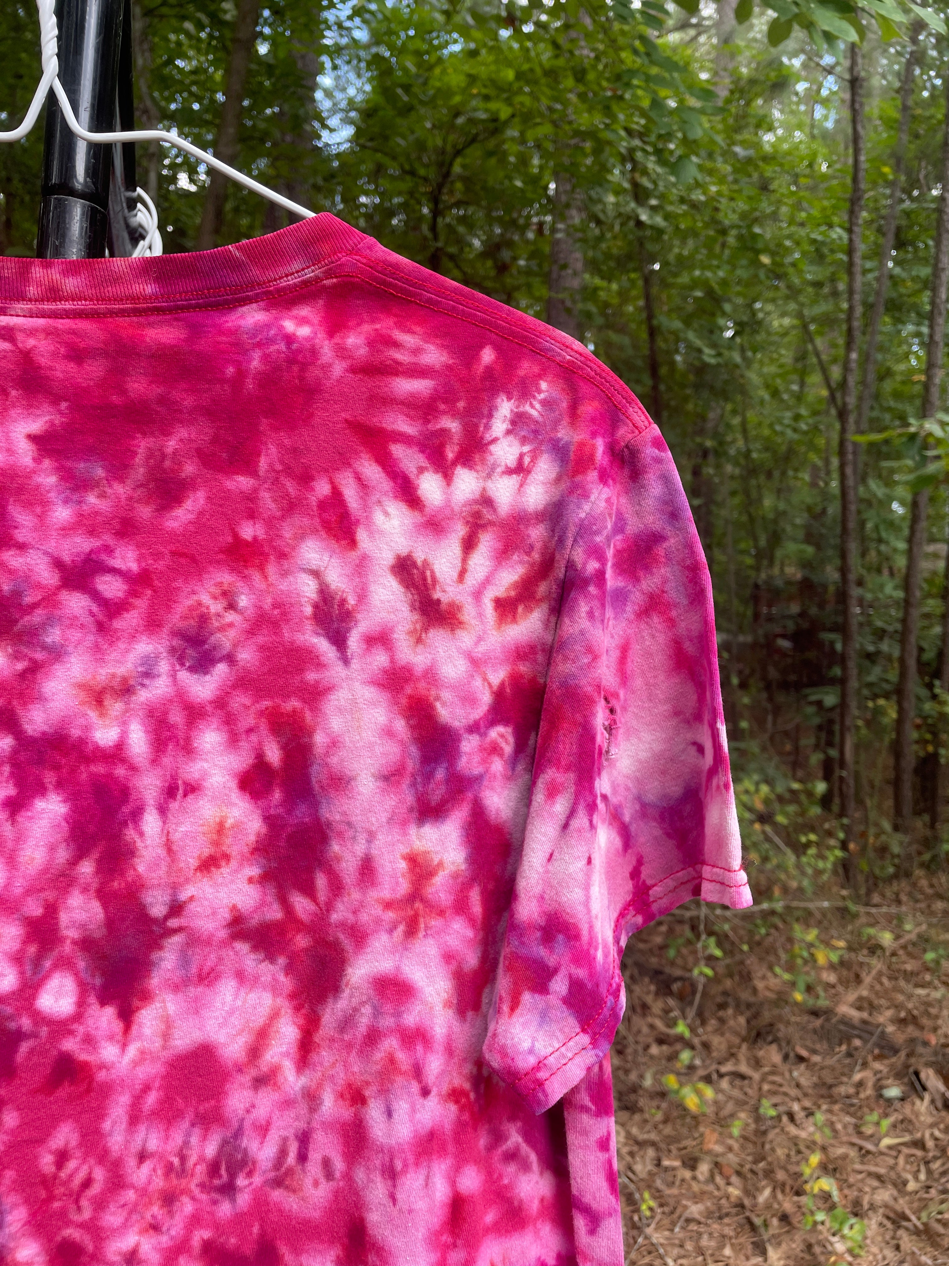 Men's Medium Climbing Shoe Tie Dye Short Sleeve T-Shirt