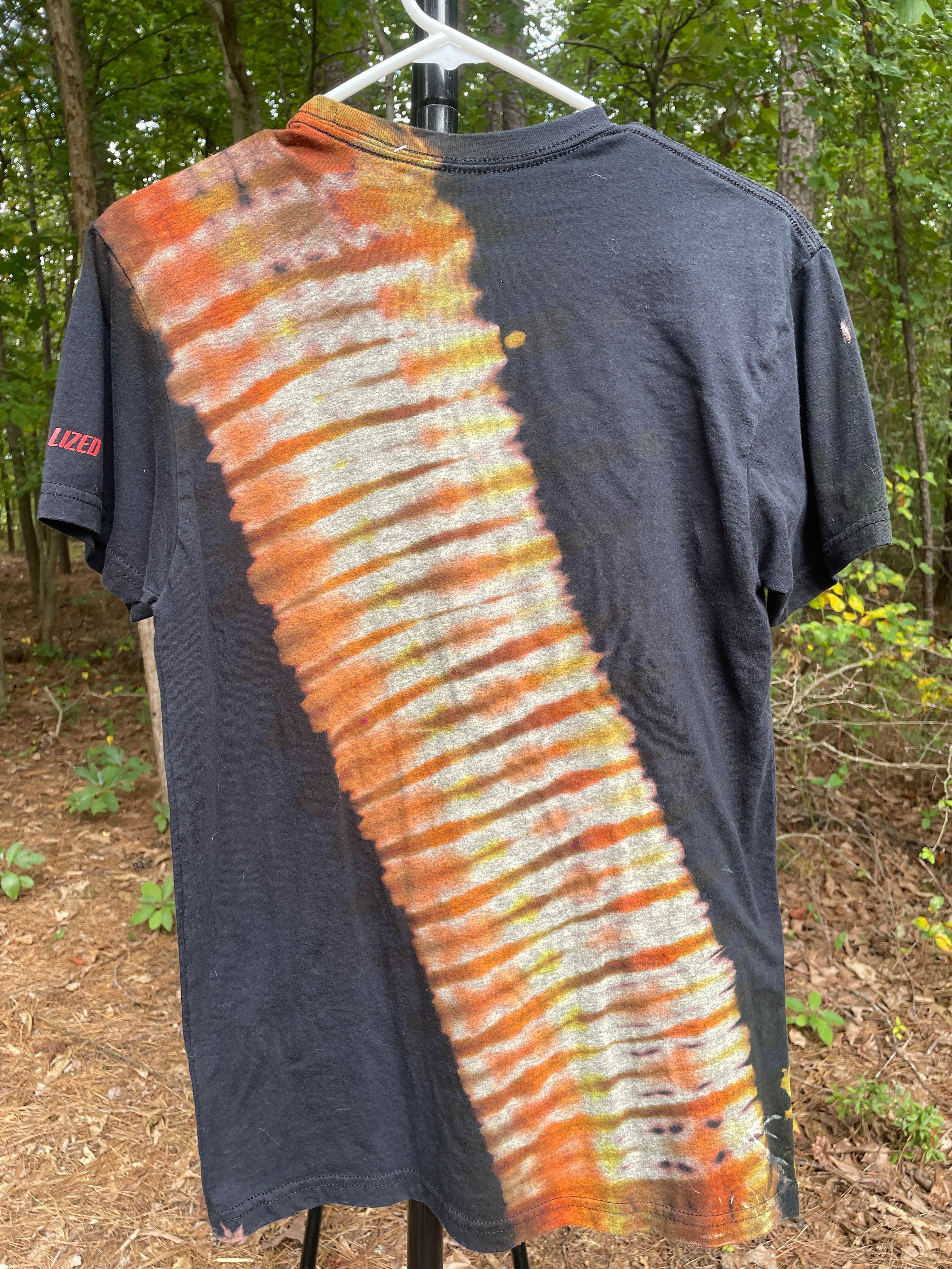 Specialized Bike Tracks Short Sleeve Bleach Dye T-Shirt (Men's Medium)