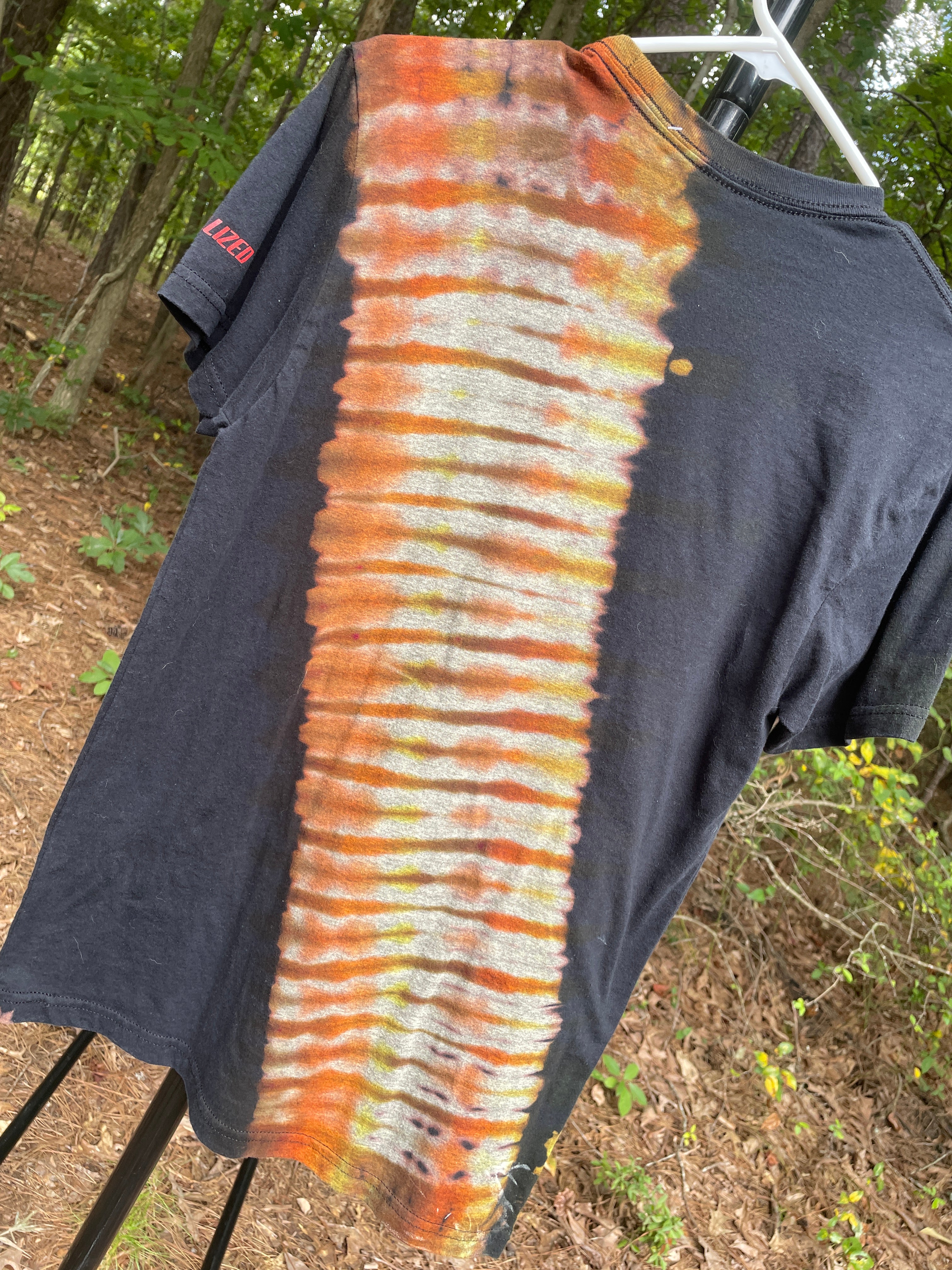 Specialized Bike Tracks Short Sleeve Bleach Dye T-Shirt (Men's Medium)