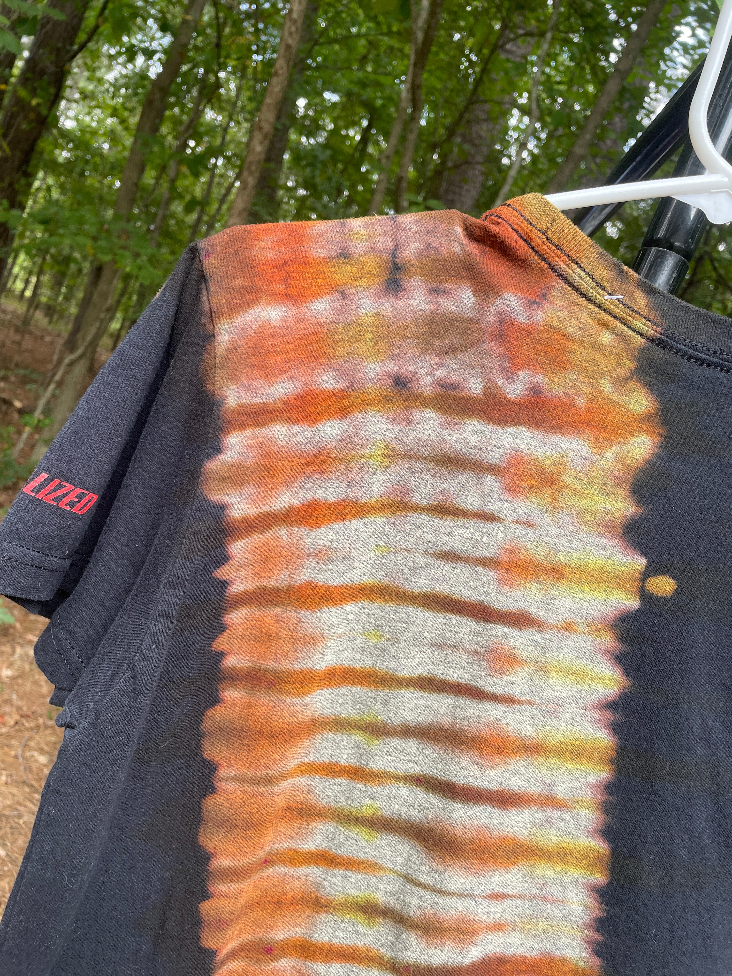 Specialized Bike Tracks Short Sleeve Bleach Dye T-Shirt (Men's Medium)