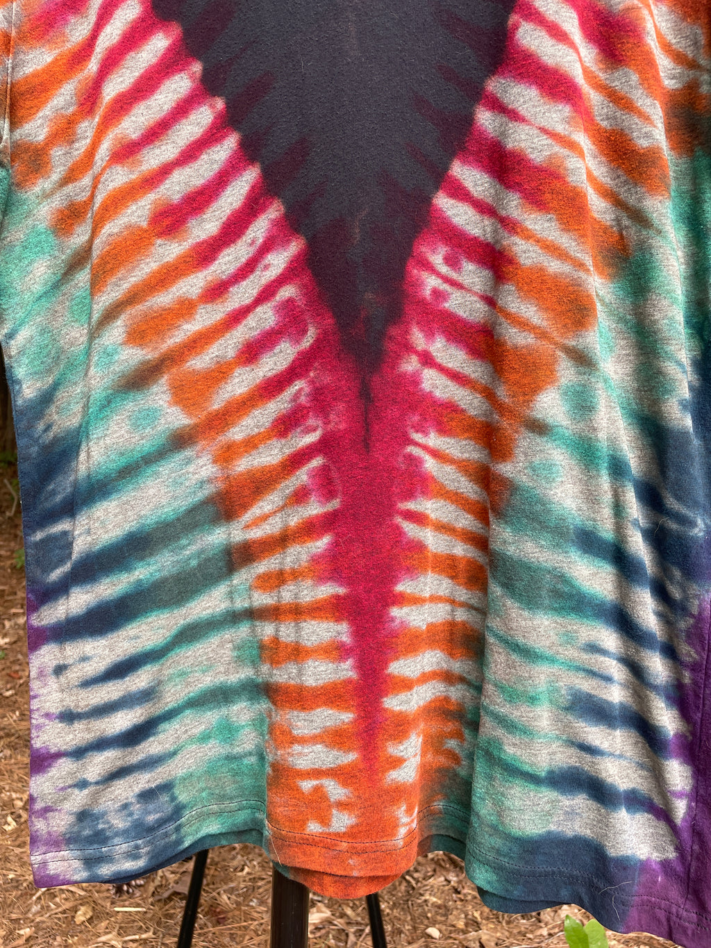 Specialized Bike to Work Day Short Sleeve Reverse Tie Dye T-Shirt (Men's Medium)