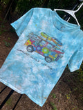 Great Wolf Lodge (Williamsburg, VA) Short Sleeve Tie Dye T-Shirt (Men's Small)