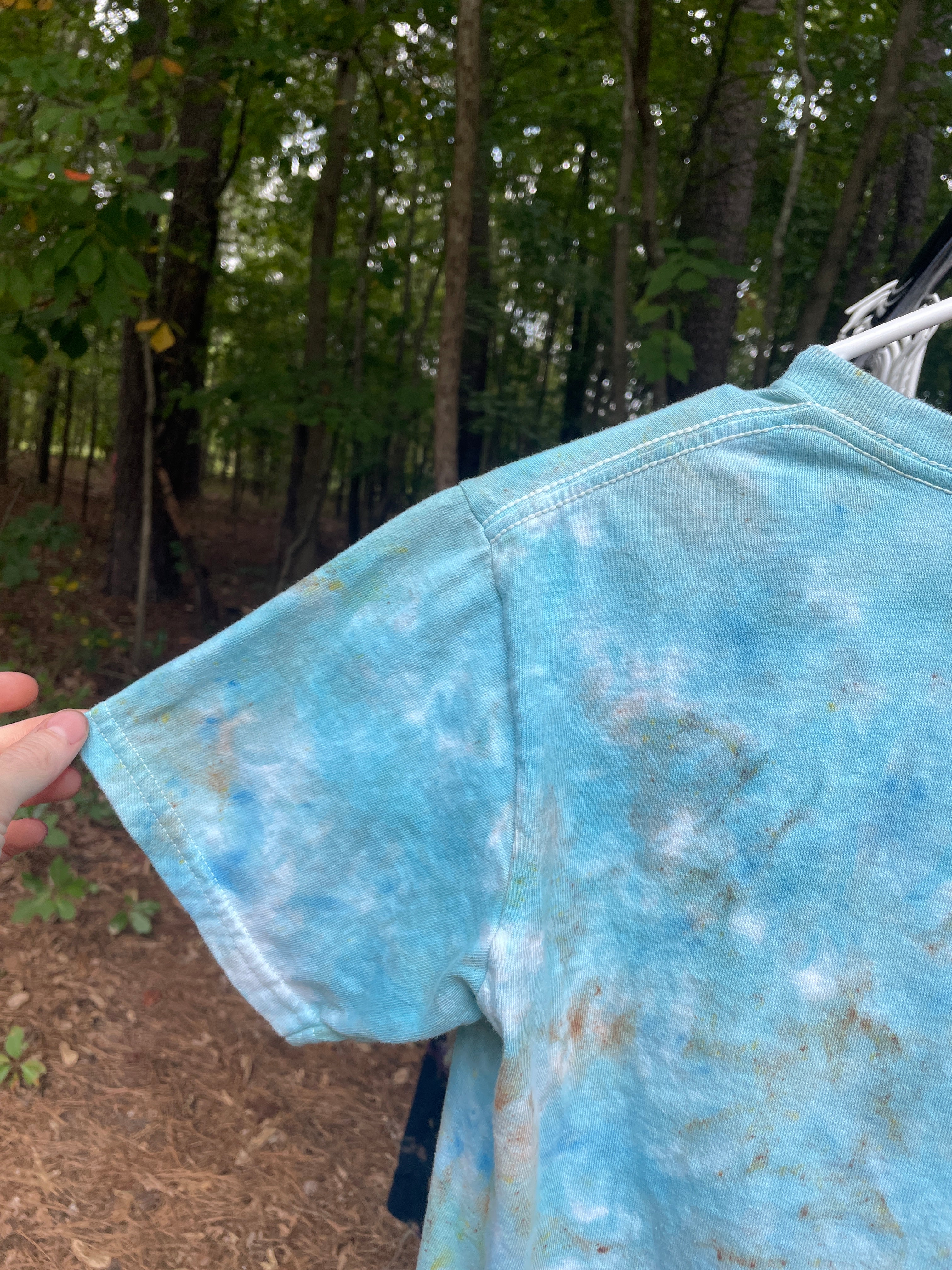 Great Wolf Lodge (Williamsburg, VA) Short Sleeve Tie Dye T-Shirt (Men's Small)