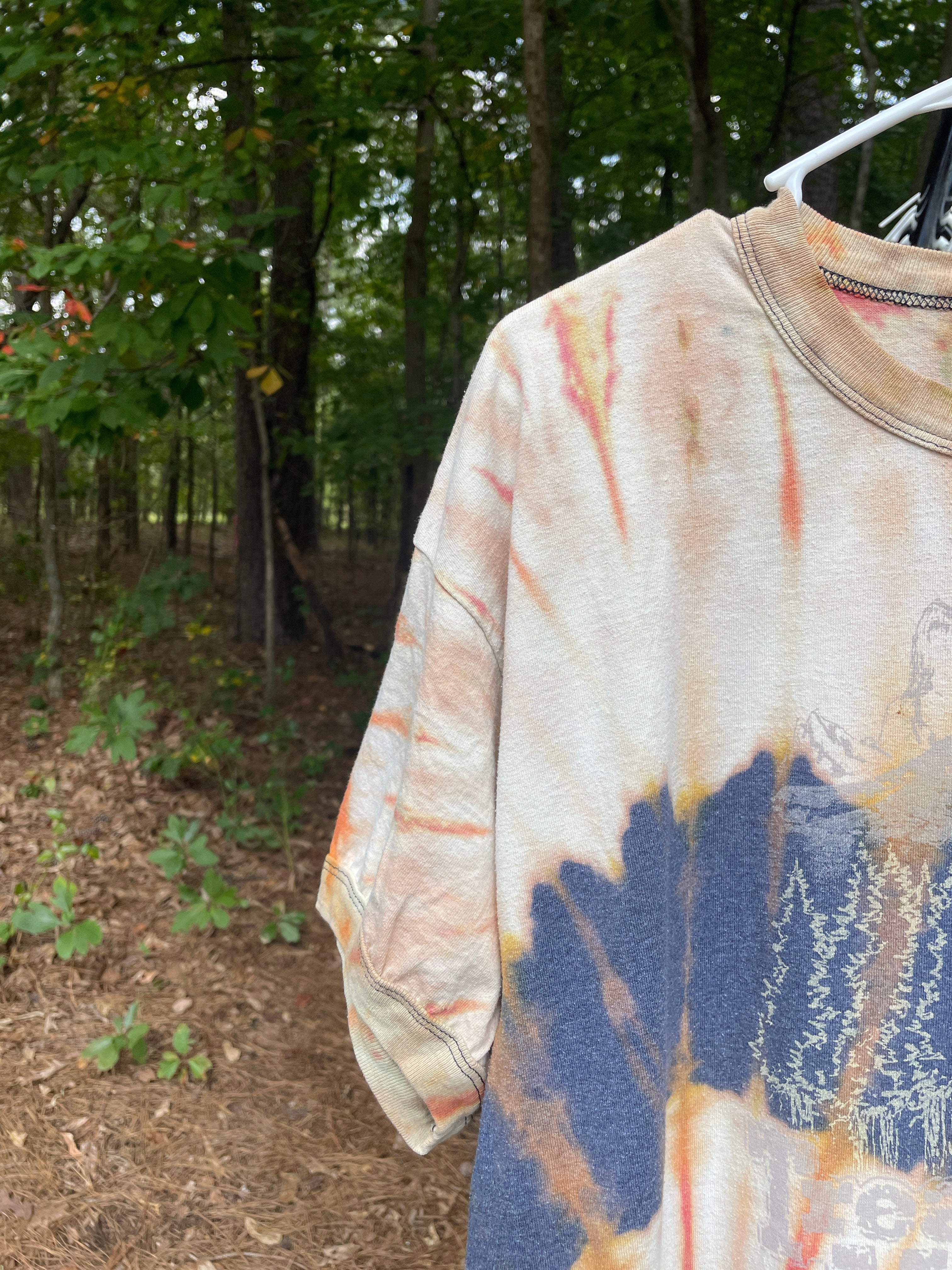 Treasure Mountain (Colorado) Short Sleeve Tie Dye T-Shirt (Men's XL)