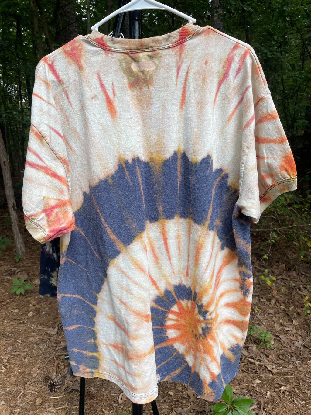 Treasure Mountain (Colorado) Short Sleeve Tie Dye T-Shirt (Men's XL)