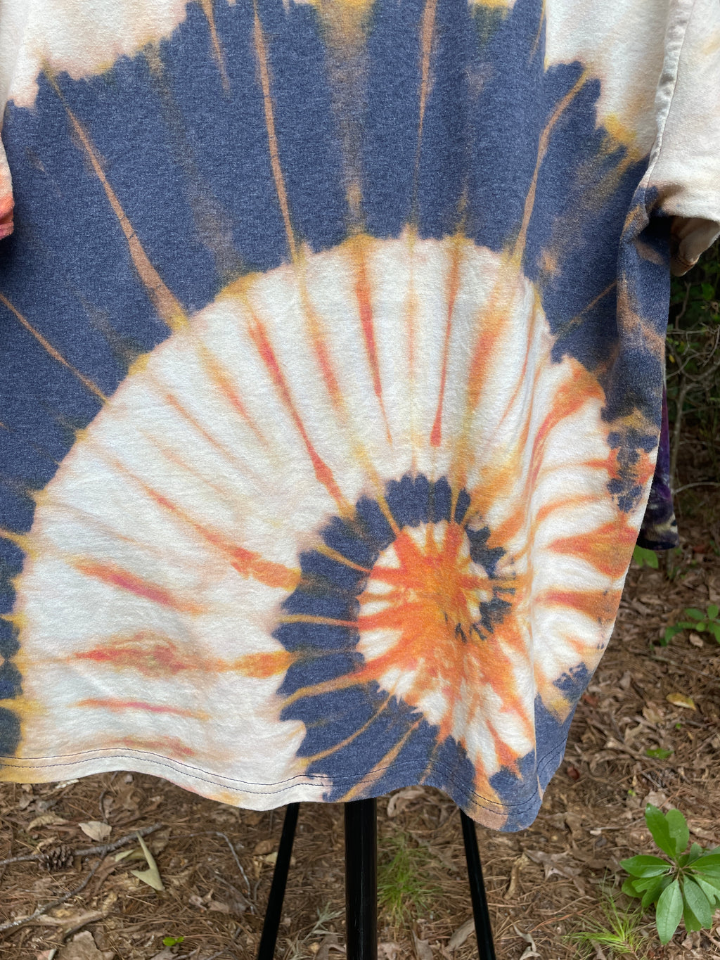Treasure Mountain (Colorado) Short Sleeve Tie Dye T-Shirt (Men's XL)