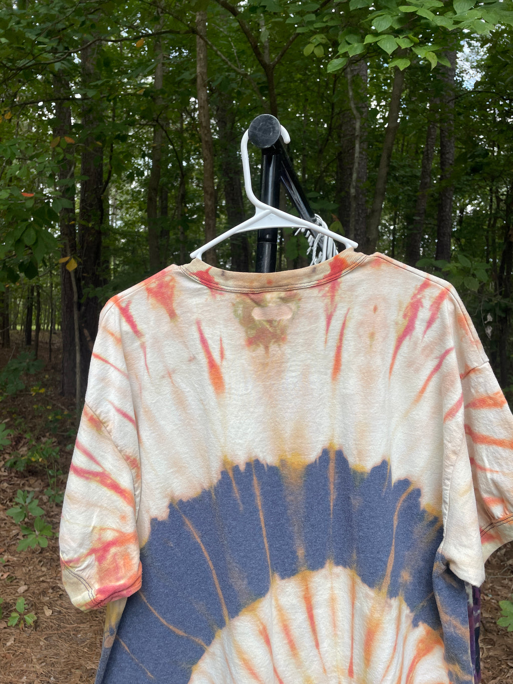 Treasure Mountain (Colorado) Short Sleeve Tie Dye T-Shirt (Men's XL)