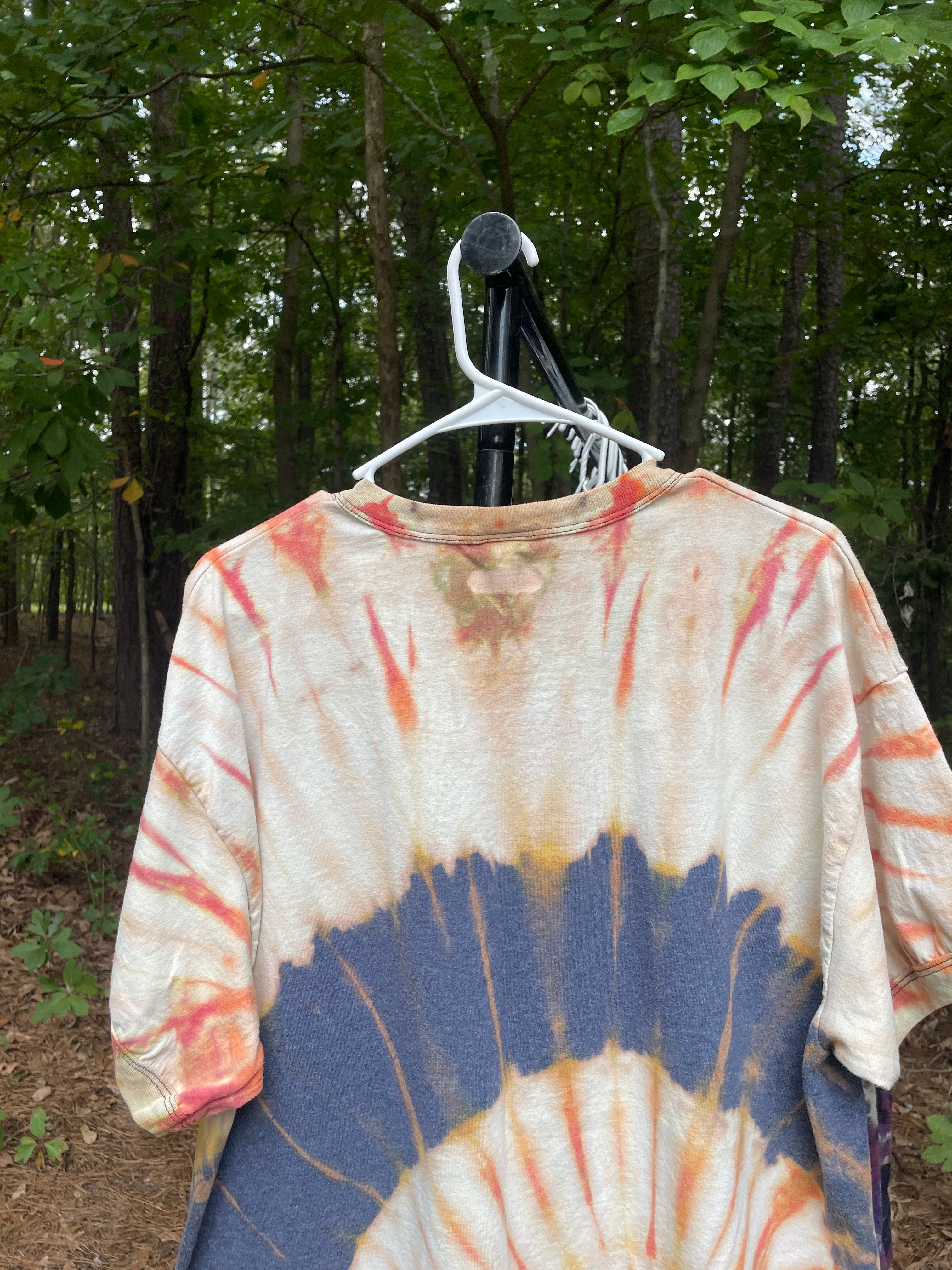Treasure Mountain (Colorado) Short Sleeve Tie Dye T-Shirt (Men's XL)