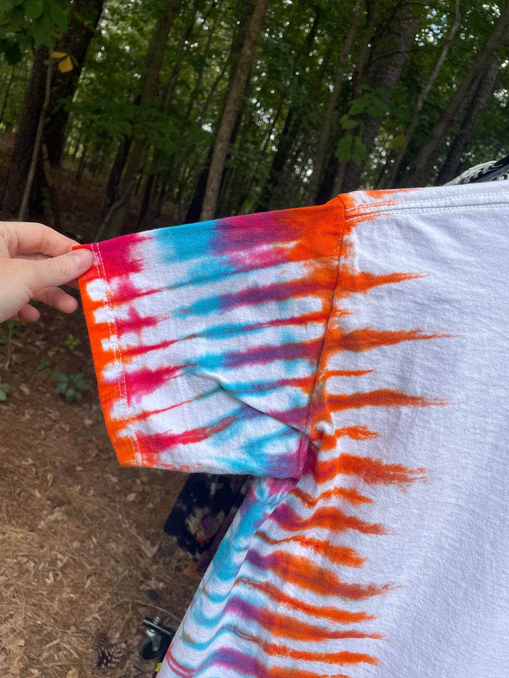 Atlanta Zoo 1996 Summer Safari Short Sleeve Tie Dye T-Shirt (Men's XS/S)