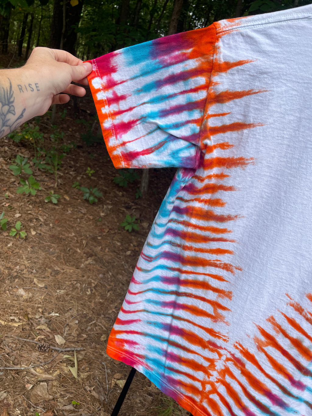 Atlanta Zoo 1996 Summer Safari Short Sleeve Tie Dye T-Shirt (Men's XS/S)