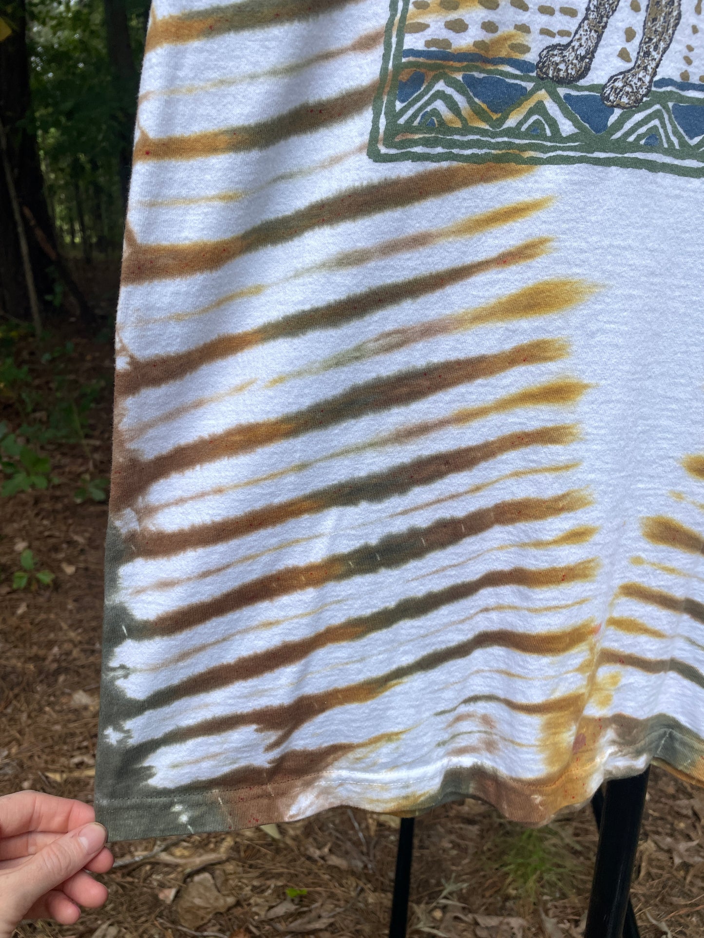 Vintage Bobcat Short Sleeve Tie Dye T-Shirt (Men's Large)