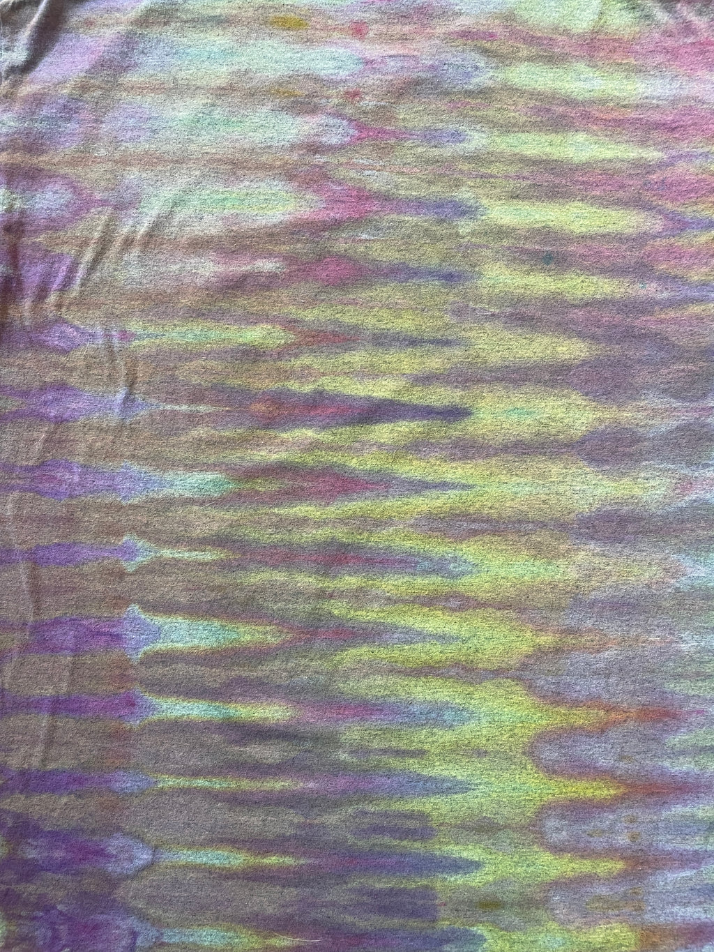 Polaroid Pastel Rainbow Tie Dye Short Sleeve T-Shirt | Men's Large