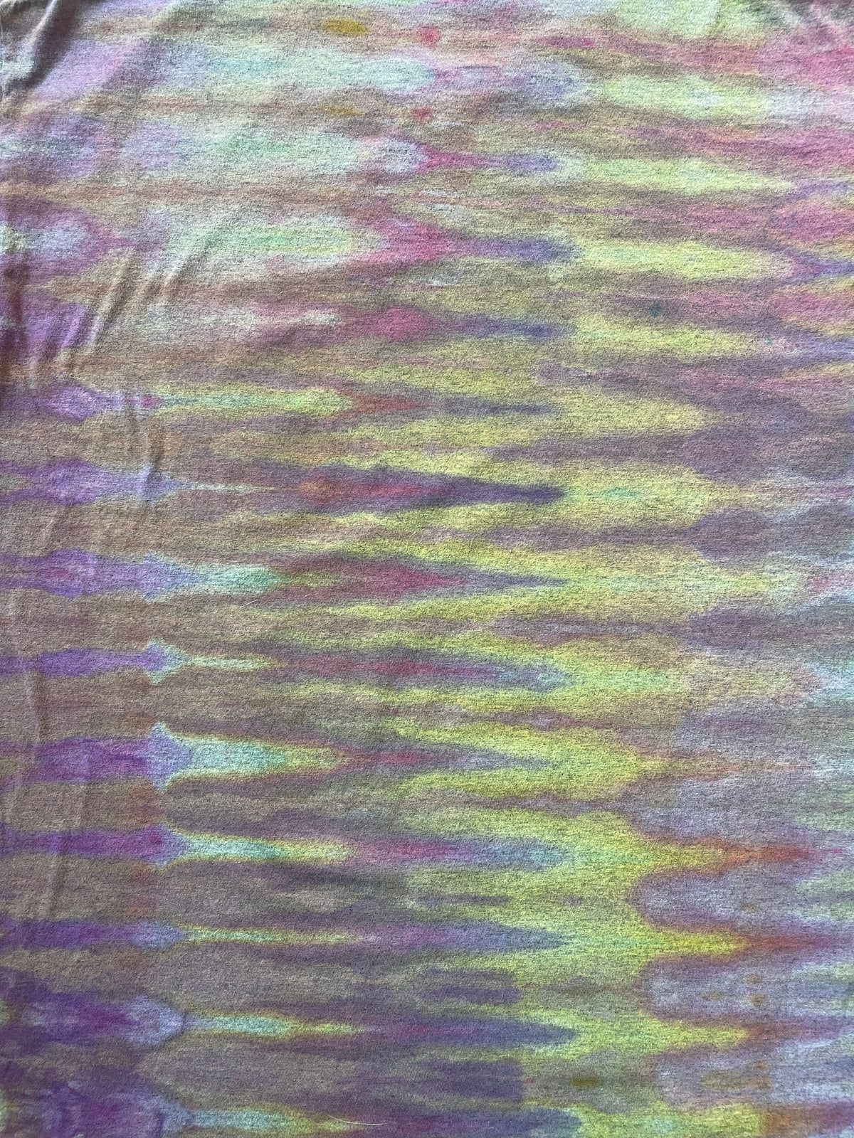 Polaroid Pastel Rainbow Tie Dye Short Sleeve T-Shirt | Men's Large