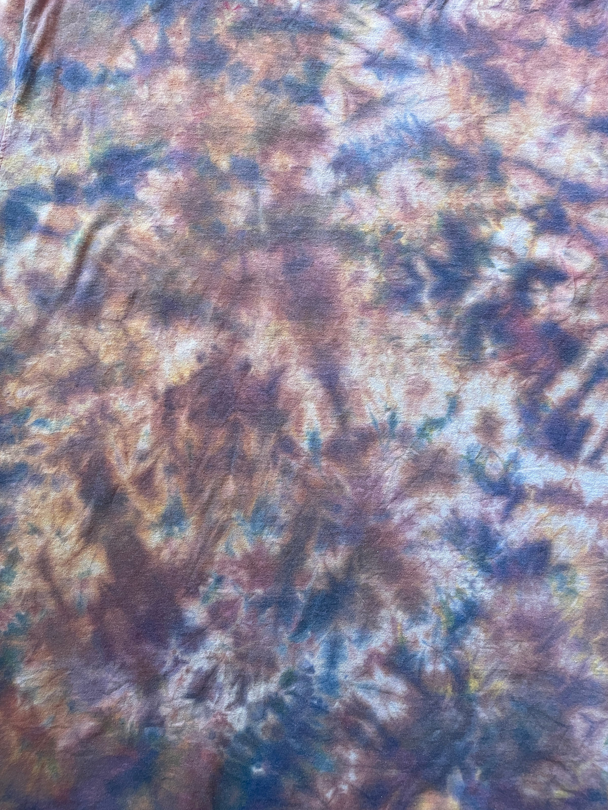 Carhartt Iconic K87 Loose Fit Orange & Brown Tie Dye Short Sleeve T-Shirt | Men's XL