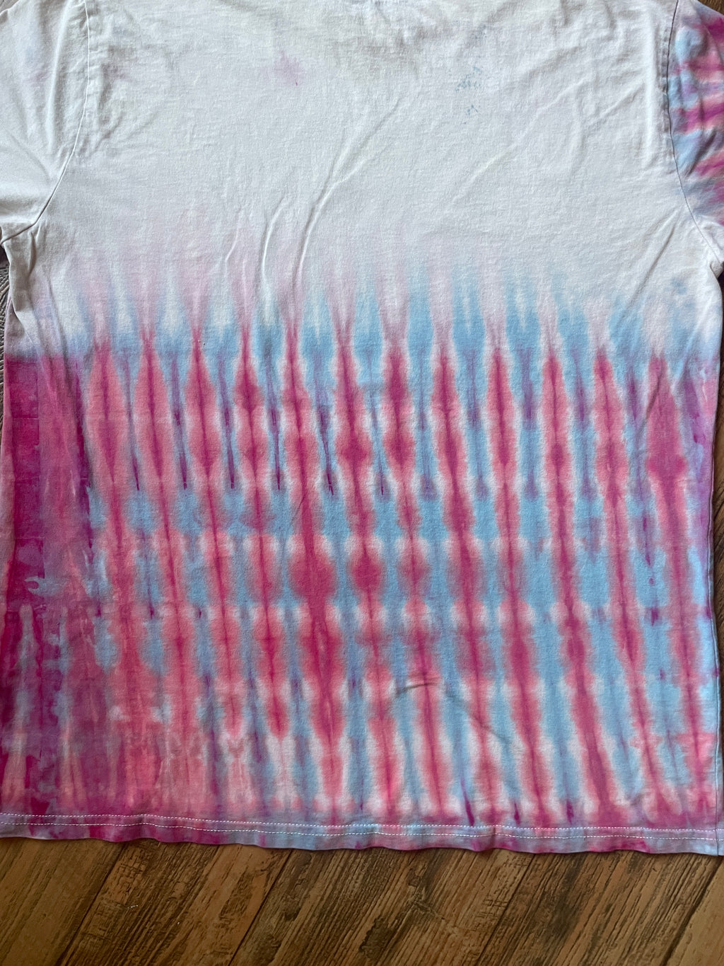 Keith Haring "American Flag" Red, White, and Blue Tie Dye Short Sleeve T-Shirt | Men's XL (Copy)