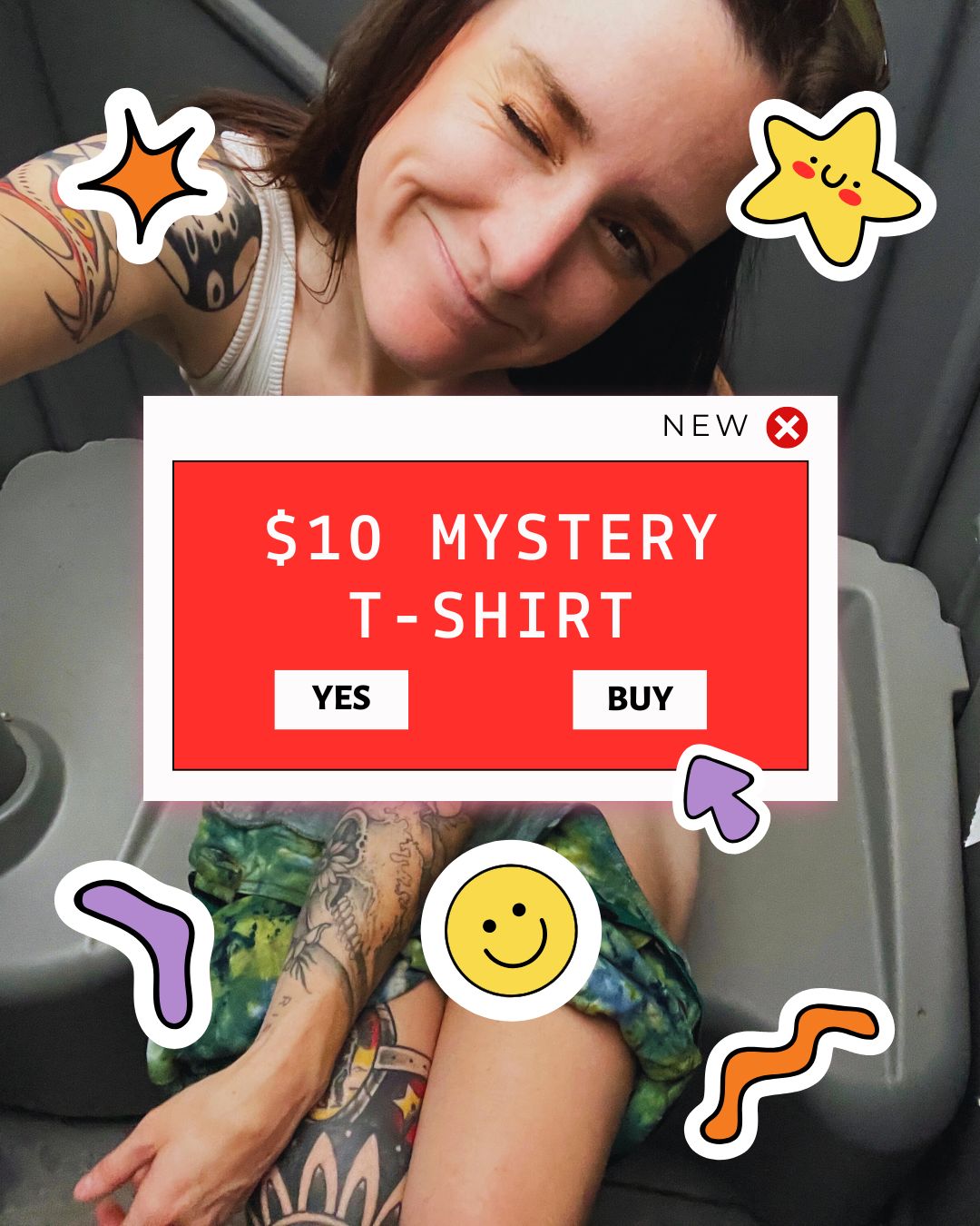 $10 MYSTERY TEE