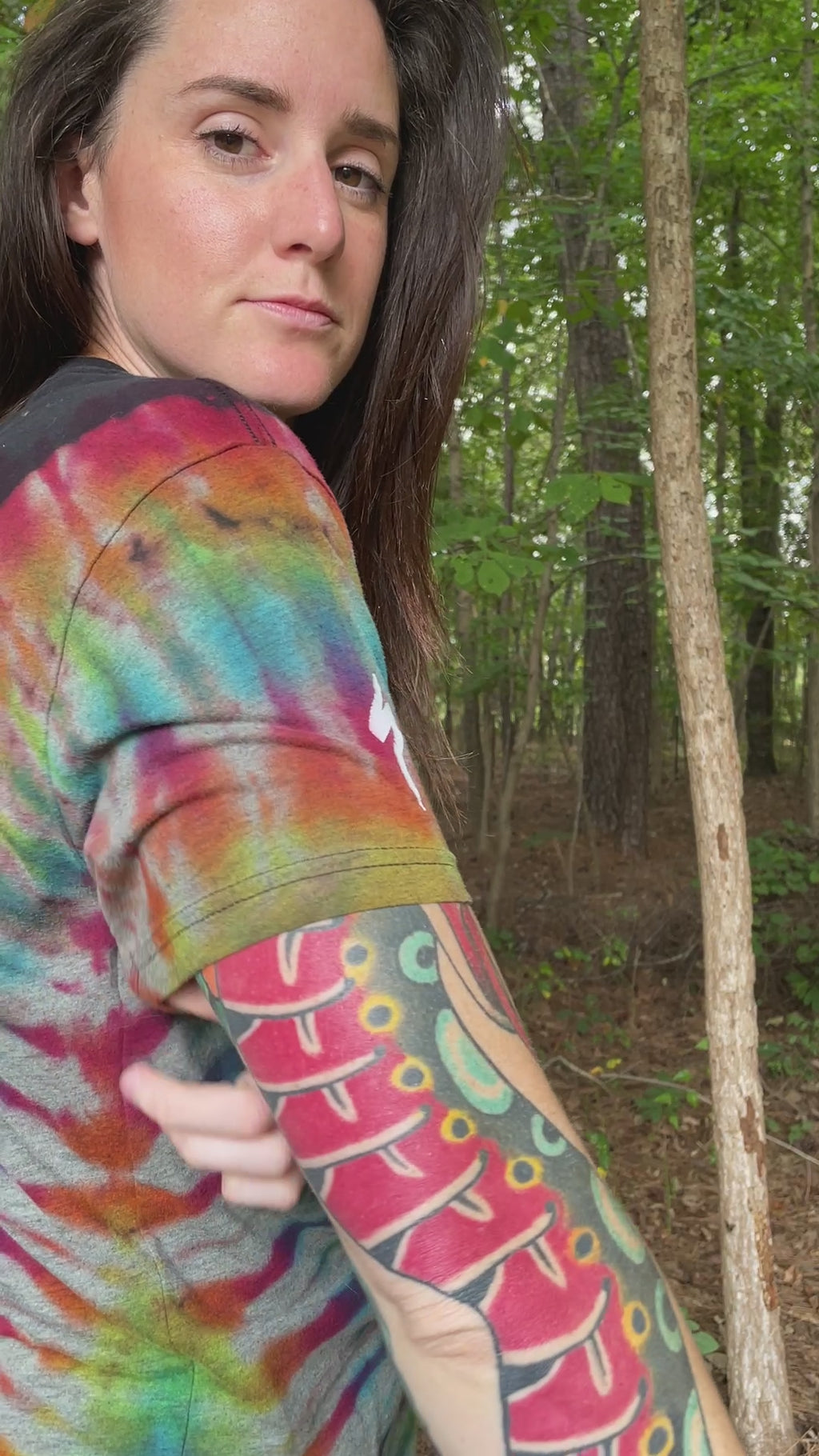 Specialized Bike to Work Day Short Sleeve Reverse Tie Dye T-Shirt (Men's Small)