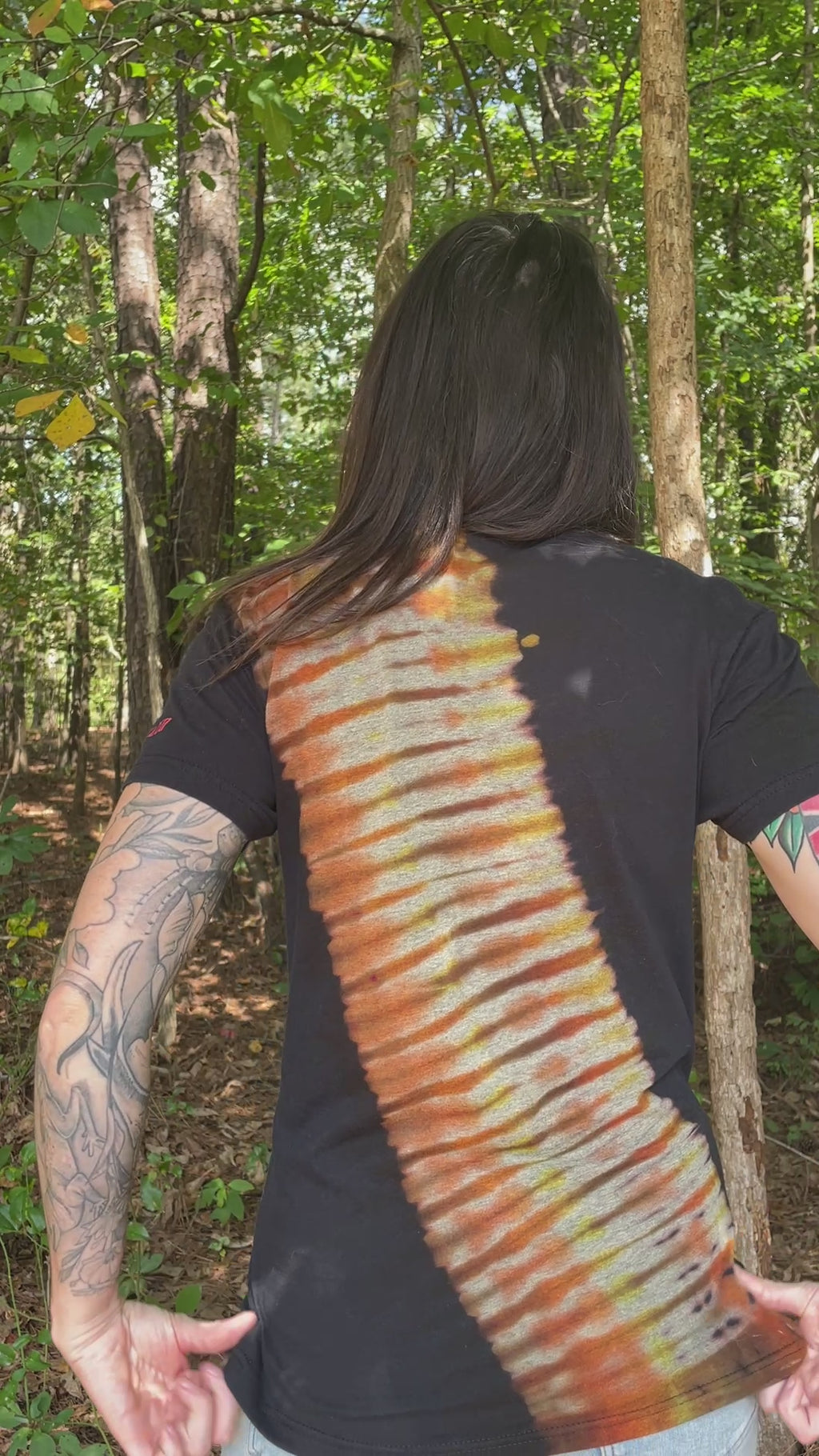 Specialized Bike Tracks Short Sleeve Bleach Dye T-Shirt (Men's Medium)