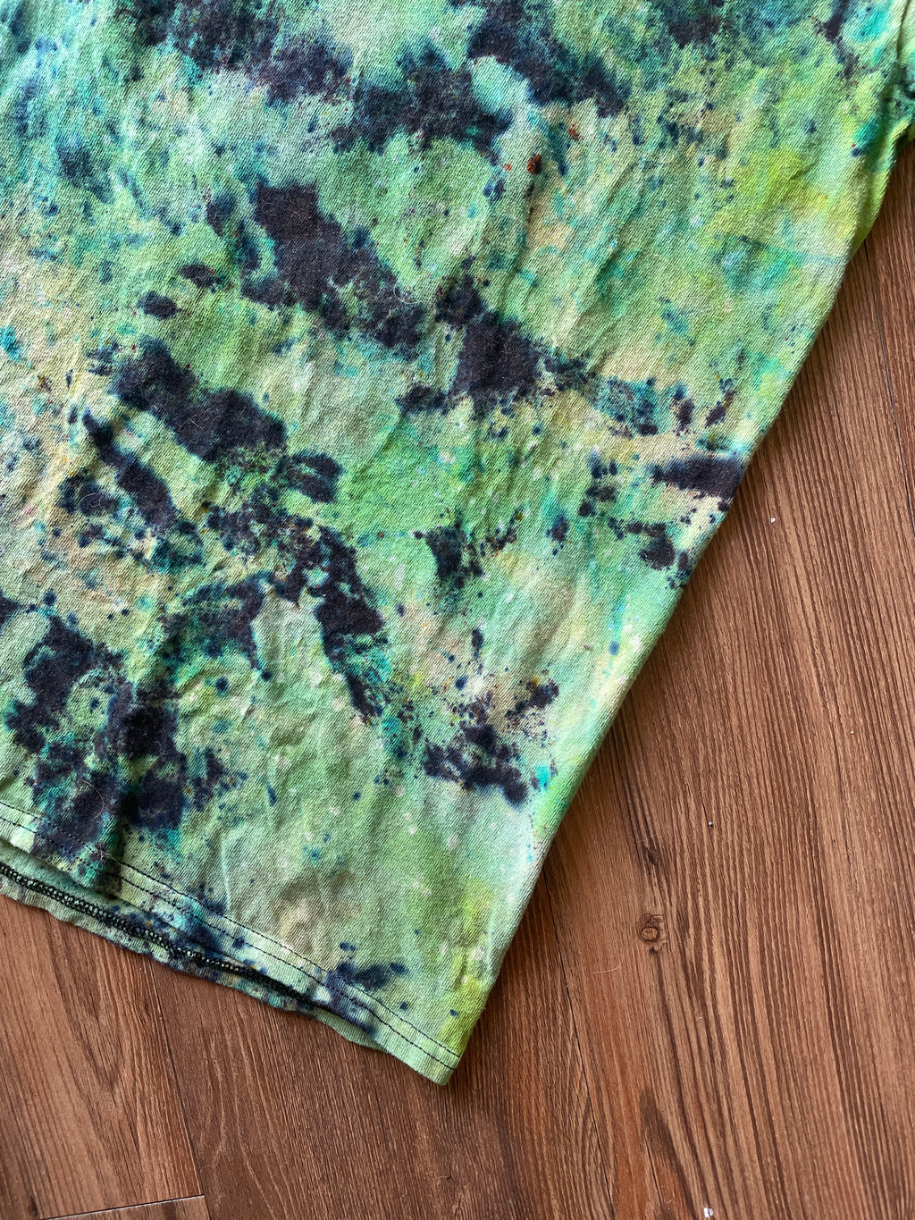 Medium Men’s Pikachu Handmade Tie Dye T-Shirt | Pokemon Tie Dye Short Sleeve