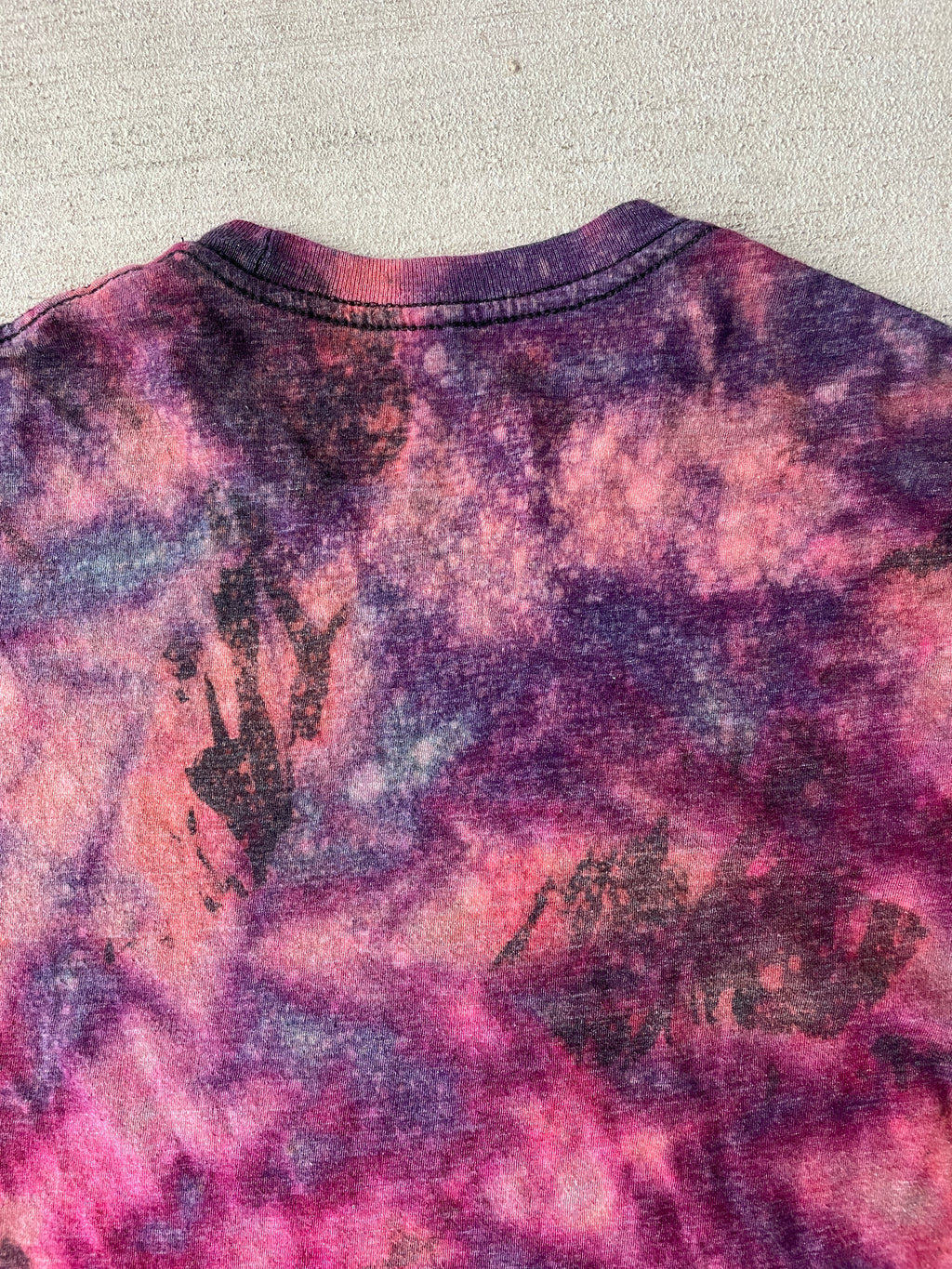 Small Men’s Star Wars Galaxy Dye Handmade Tie Dye T-Shirt | Reverse Galaxy Tie Dye Short Sleeve