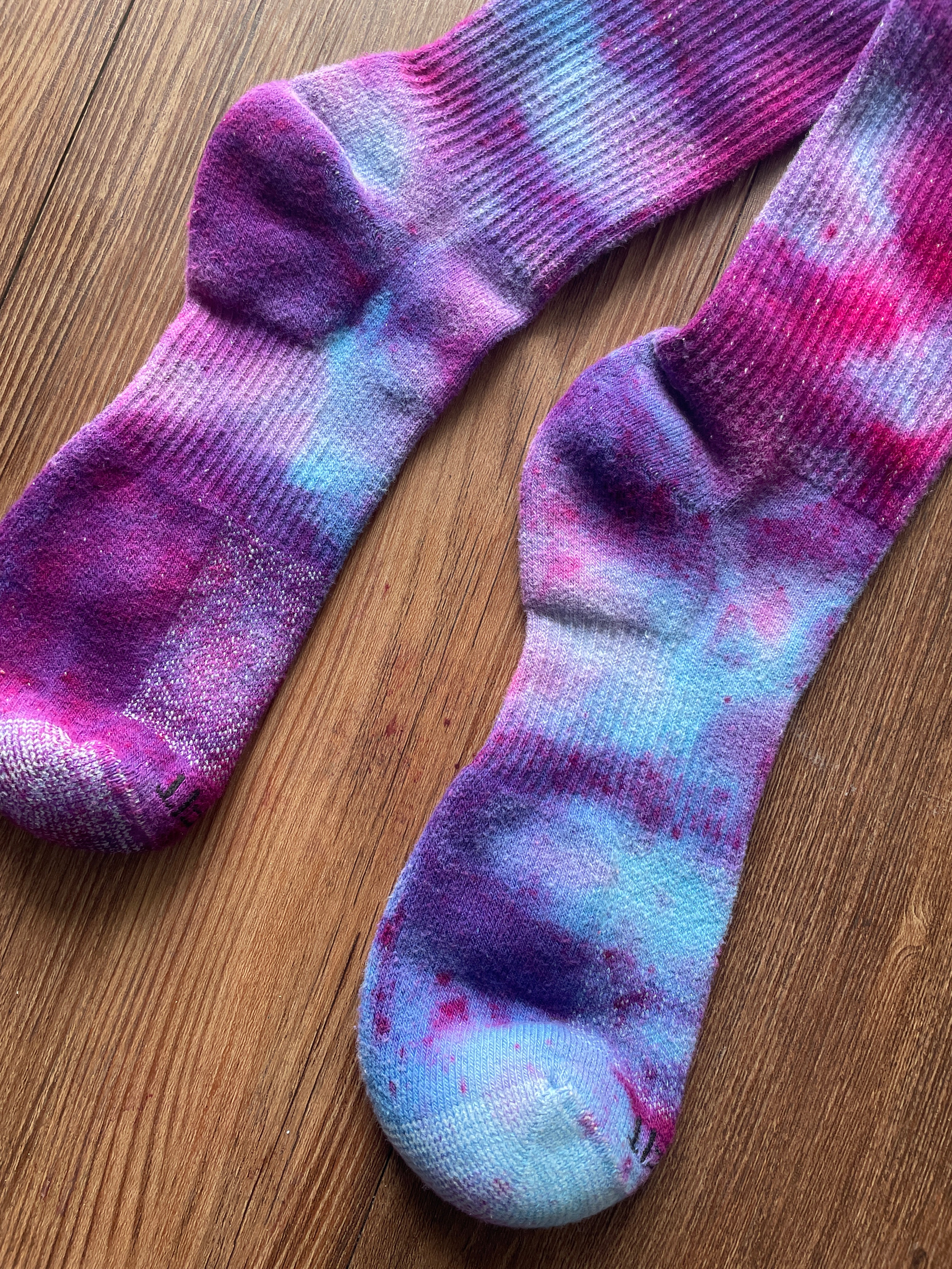 Galaxy Dye Nike Dri-FIT Everyday Plus Training Socks - Size Large (Men's 8-12/Women's 10+)