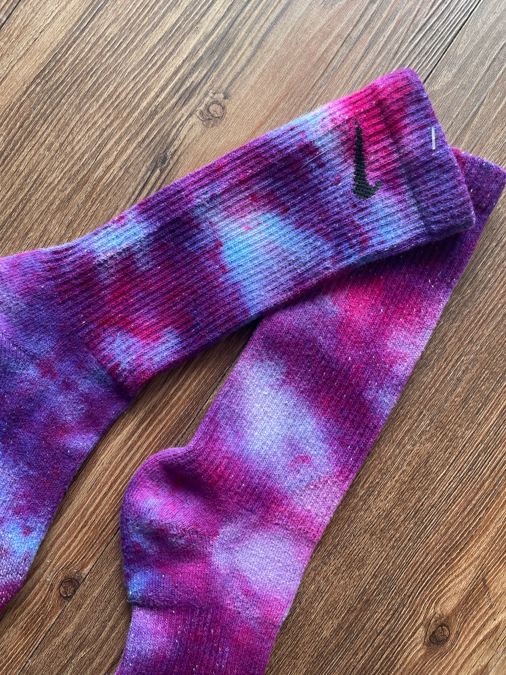 Galaxy Dye Nike Dri-FIT Everyday Plus Training Socks - Size Medium (Men's 6-8/Women's 7-10)