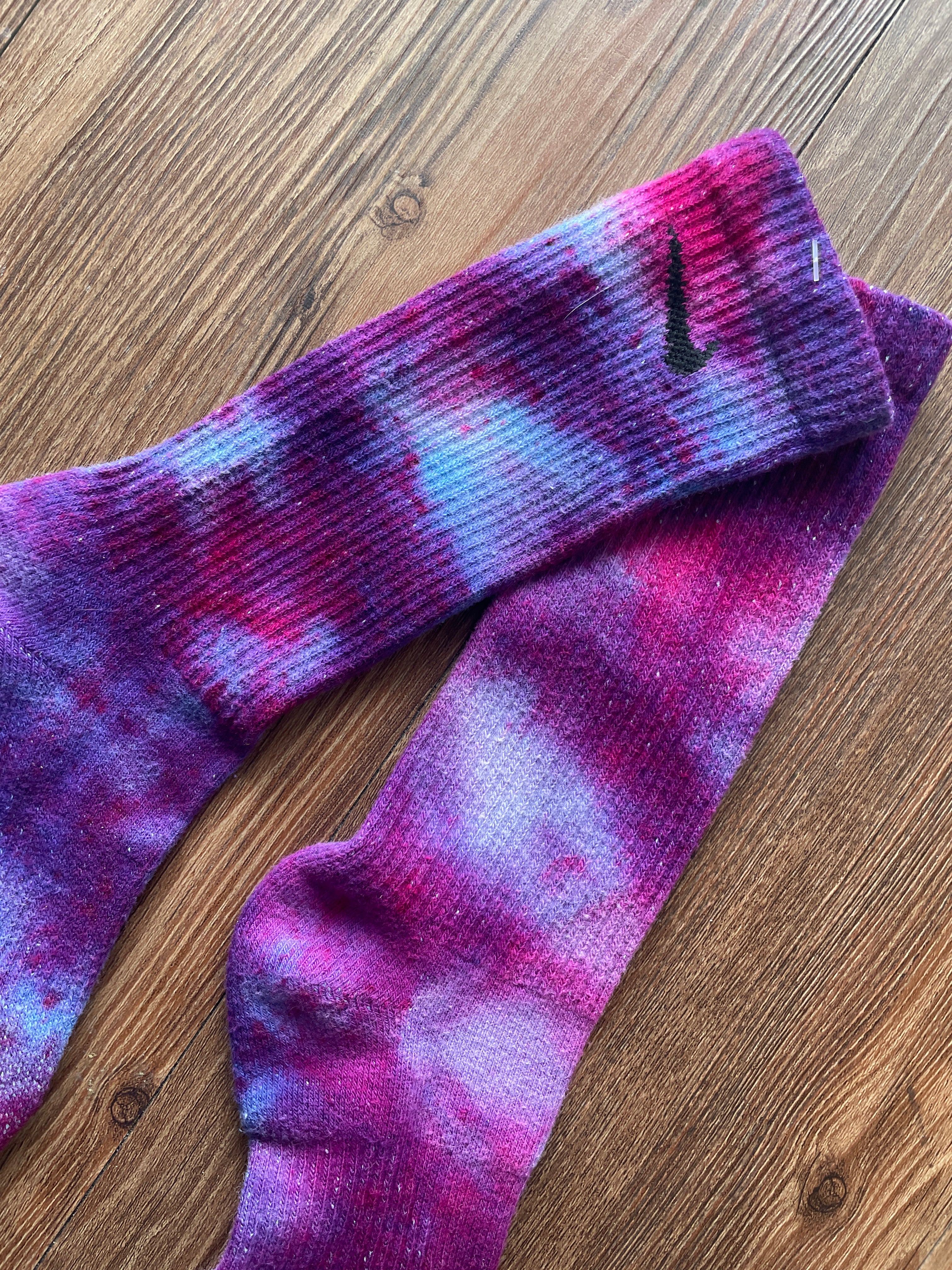 Galaxy Dye Nike Dri-FIT Everyday Plus Training Socks - Size Medium (Men's 6-8/Women's 7-10)