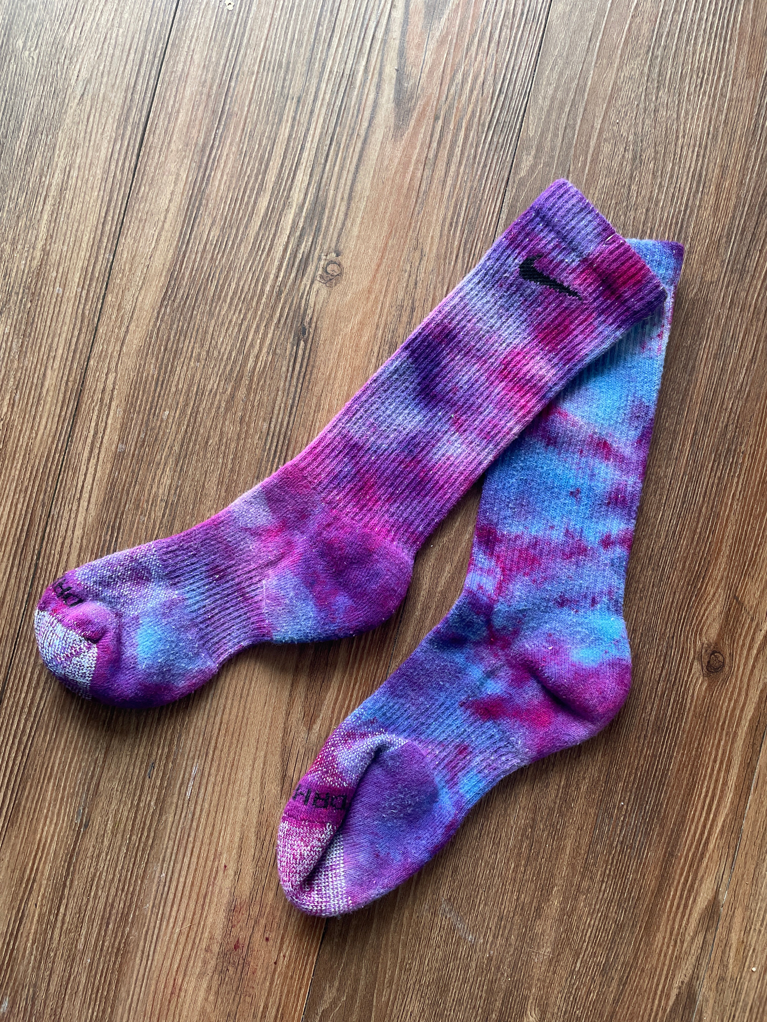 Galaxy Dye Nike Dri-FIT Everyday Plus Training Socks - Size Medium (Men's 6-8/Women's 7-10)