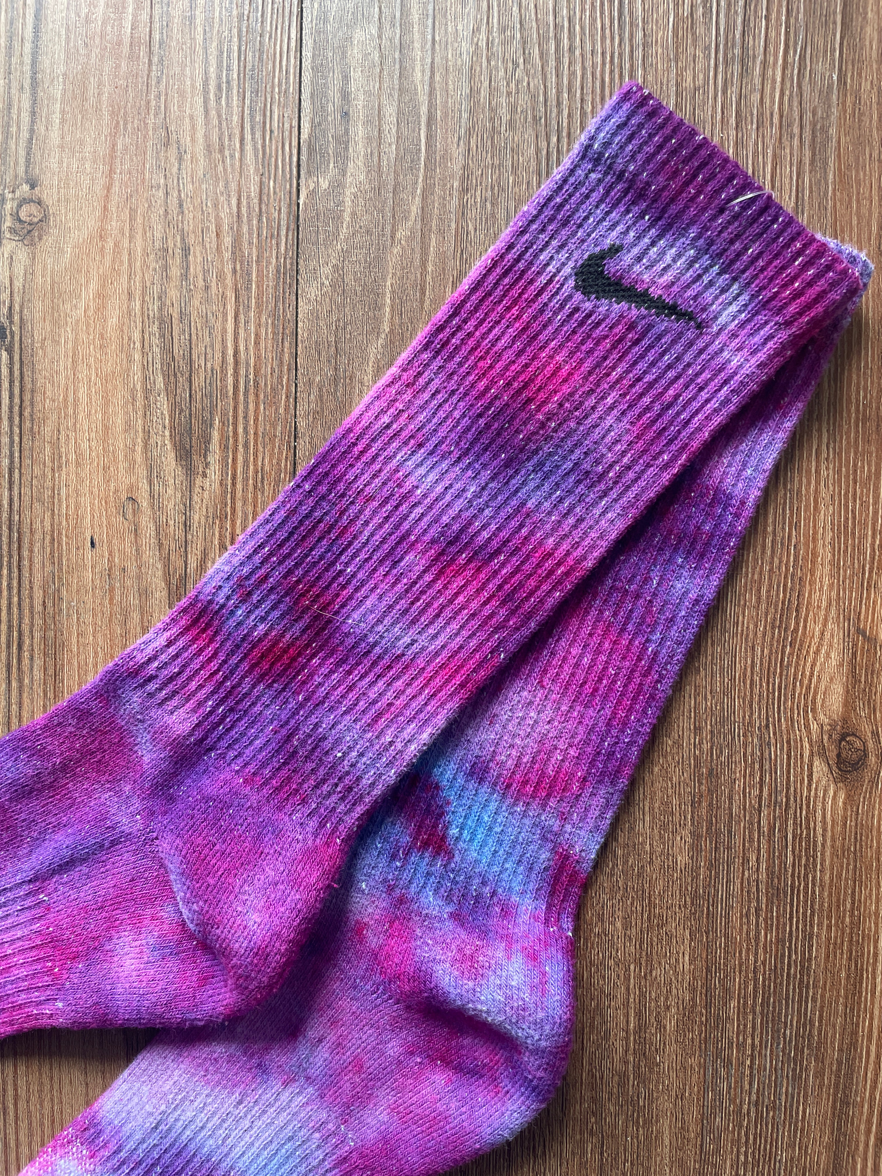 Galaxy Dye Nike Dri-FIT Everyday Plus Training Socks - Size Large (Men's 8-12/Women's 10+)