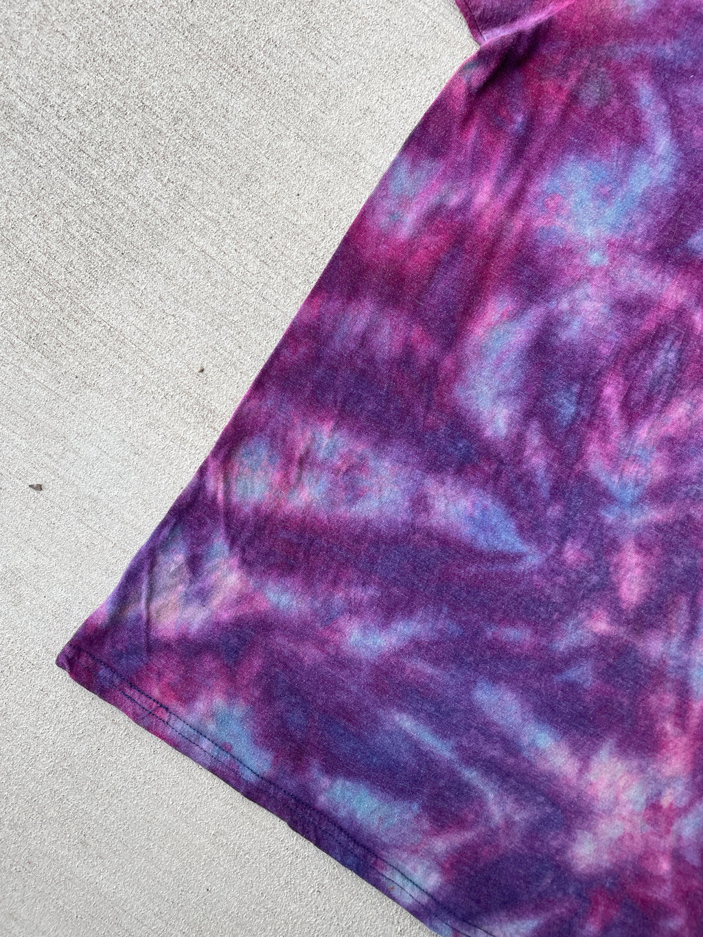 Large Men’s Star Wars Millennium Falcon Handmade Tie Dye T-Shirt | Reverse Galaxy Tie Dye Short Sleeve