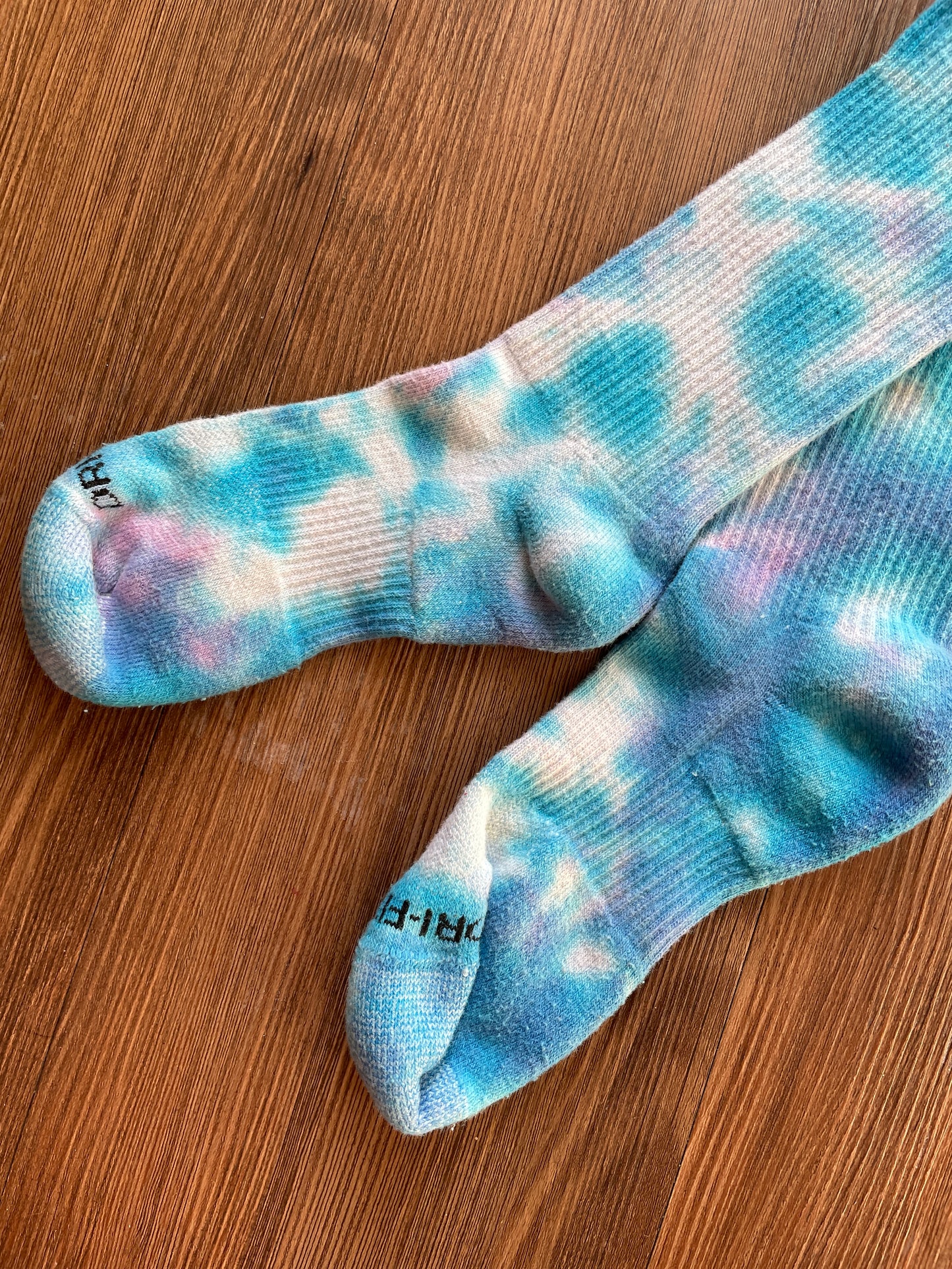 Blue Tie Dye Nike Dri-FIT Everyday Plus Training Socks - Size Medium (Men's 6-8/Women's 7-10)