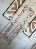 Women’s Small Wrangler Embroidered Duster | White Kimono With Southwestern Accents
