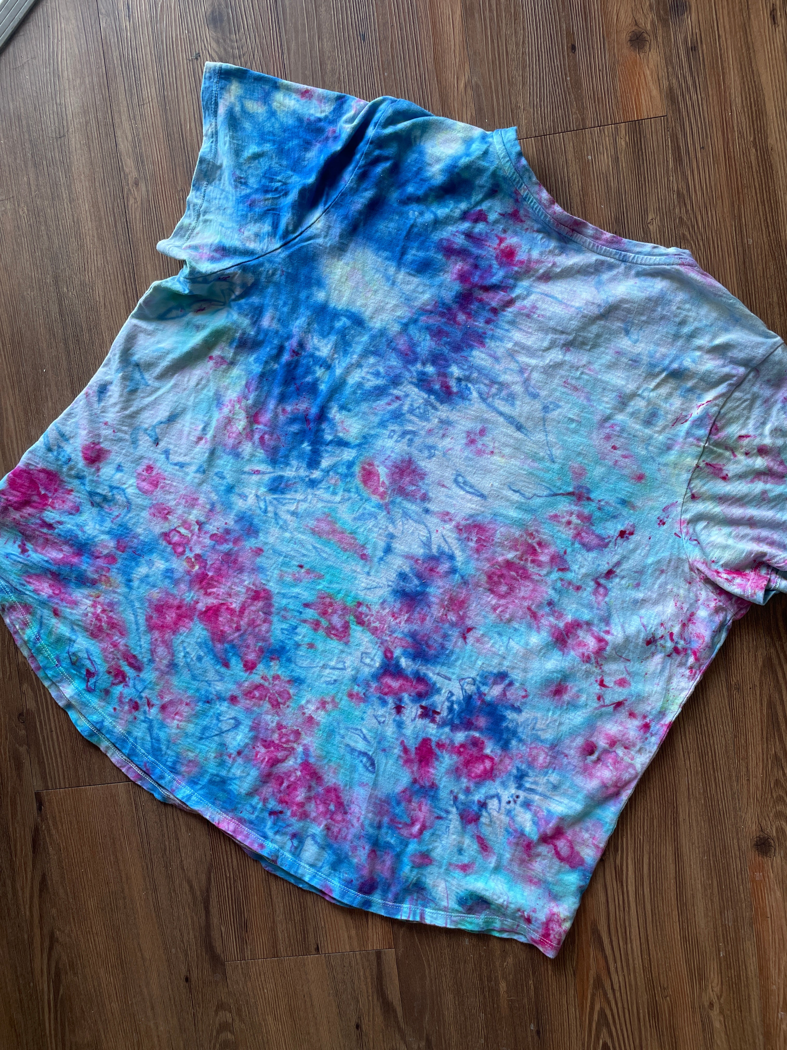 3XL Women’s Love Your Mama Earth Day Handmade Tie Dye T-Shirt | Old Navy Galaxy Dye Tie Dye Short Sleeve